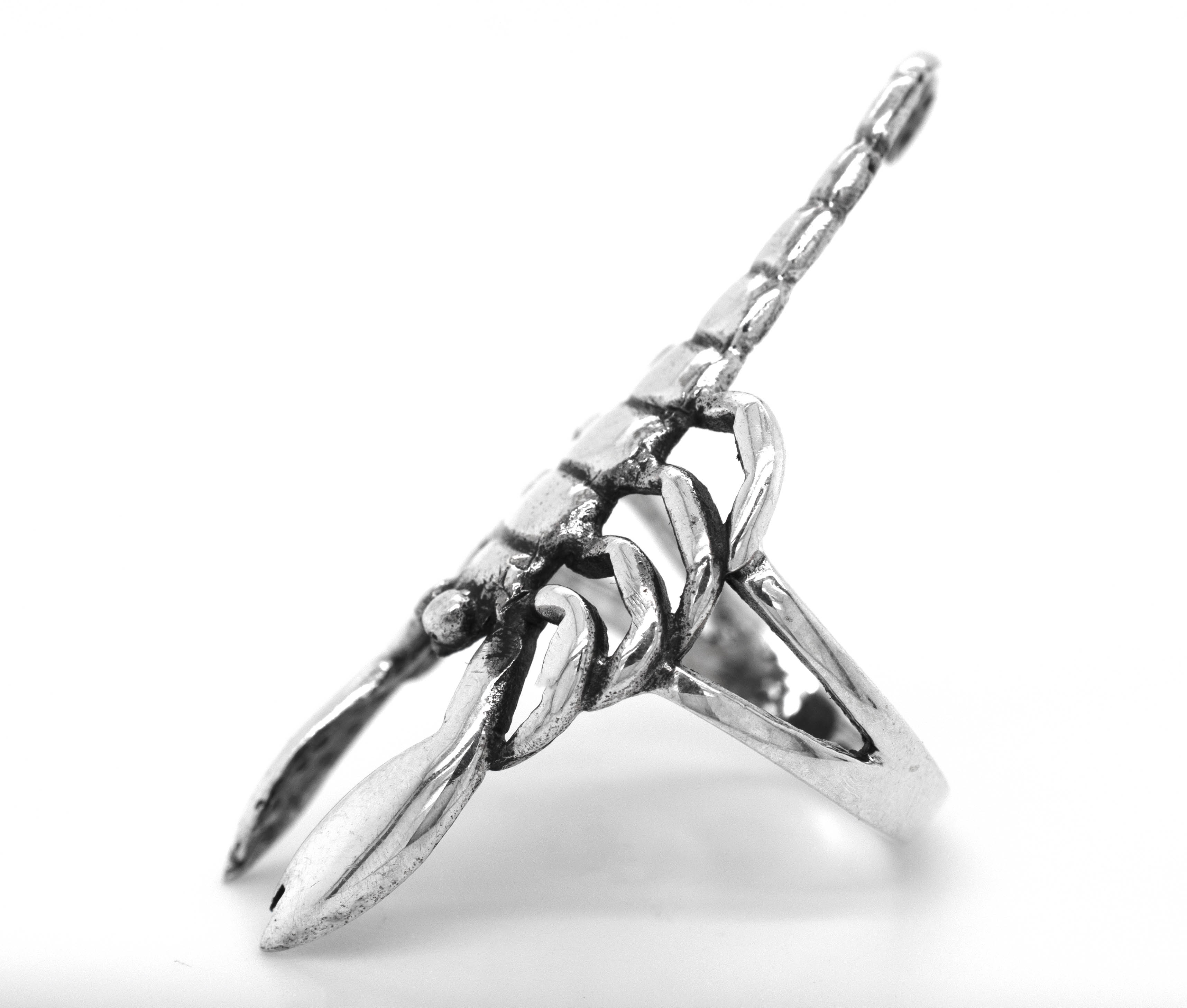A Striking Scorpion Ring from Super Silver - the ultimate statement ring.