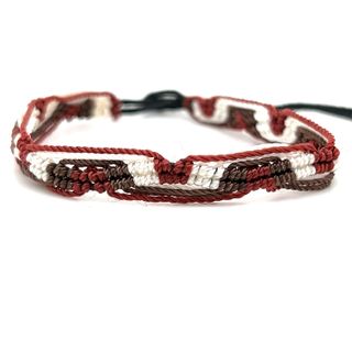 
                  
                    A Super Silver Colorful Friendship Bracelet on a white background, perfect for everyday style.
                  
                