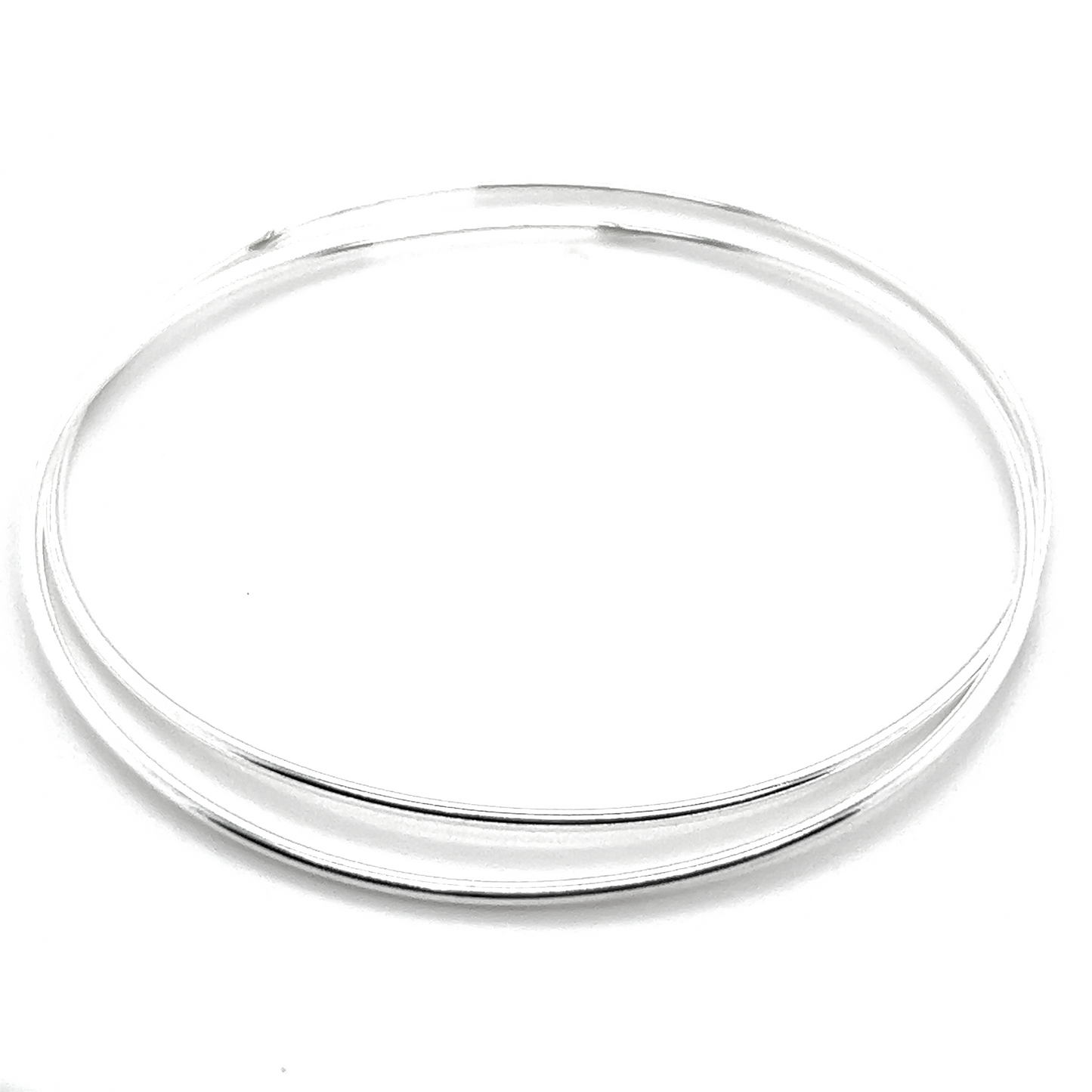 
                  
                    A versatile Super Silver 1.2mm Infinity Hoops with a minimalist flair on a white background.
                  
                