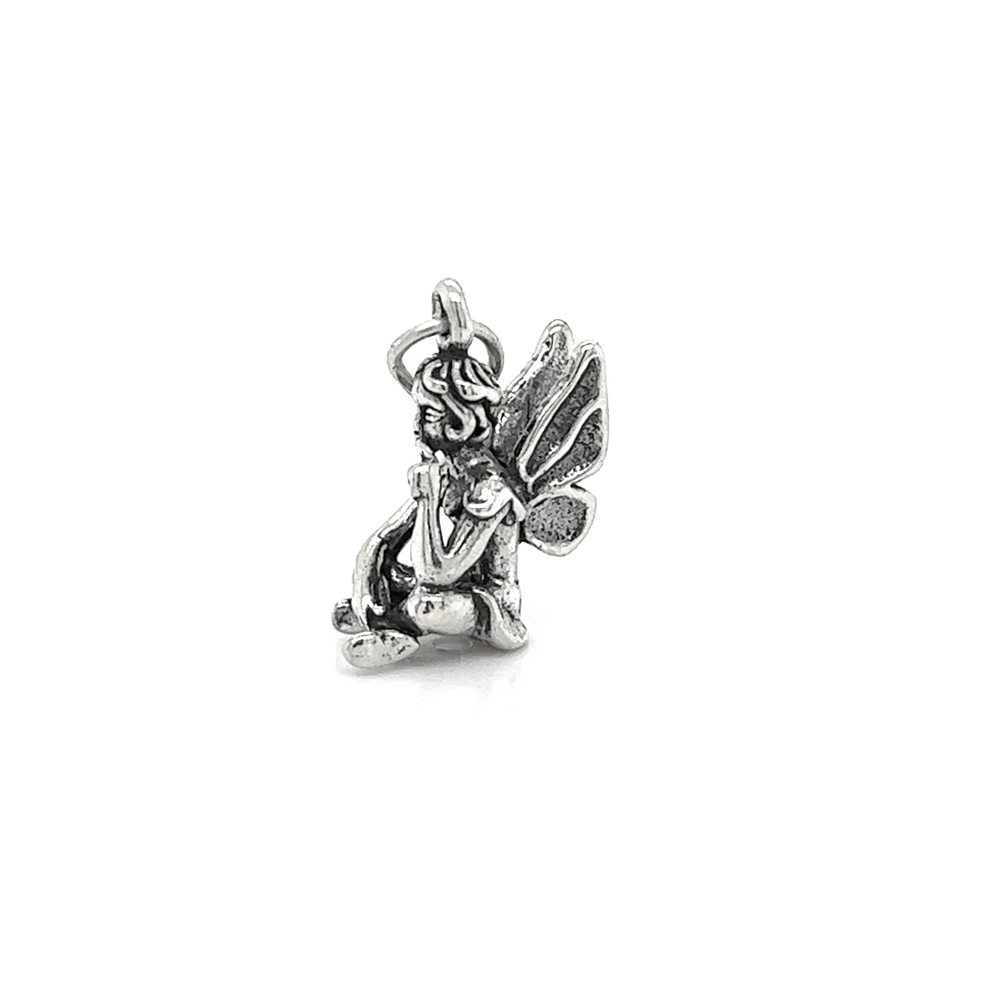 
                  
                    A silver Pixie Charm from the Super Silver Pixie Fairy Charm Collection, against a white background.
                  
                
