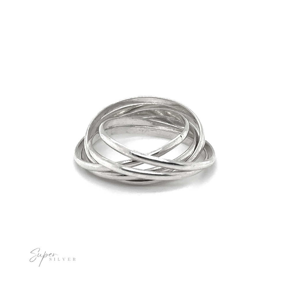 
                  
                    A lightweight Six Ring Rolling Band with a twisted pattern, suitable for both men and women.
                  
                