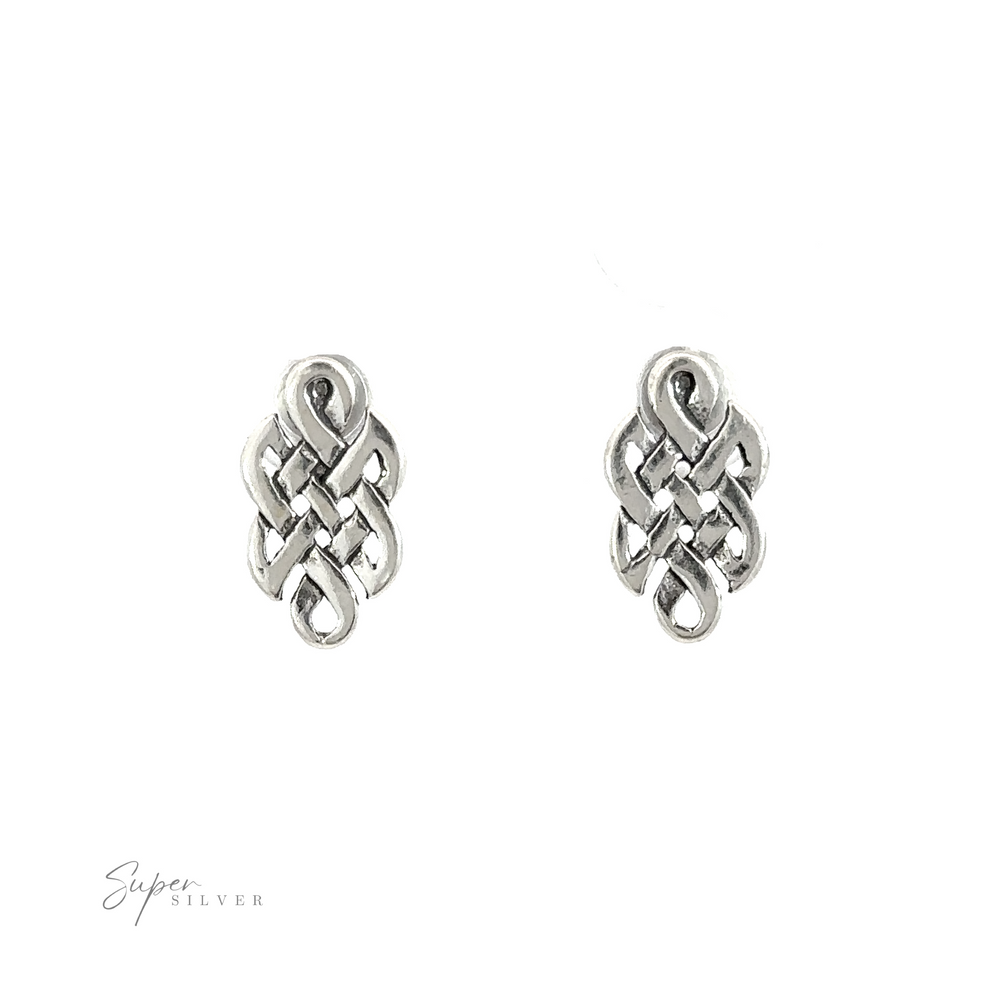 A stunning pair of silver Celtic Knot Studs