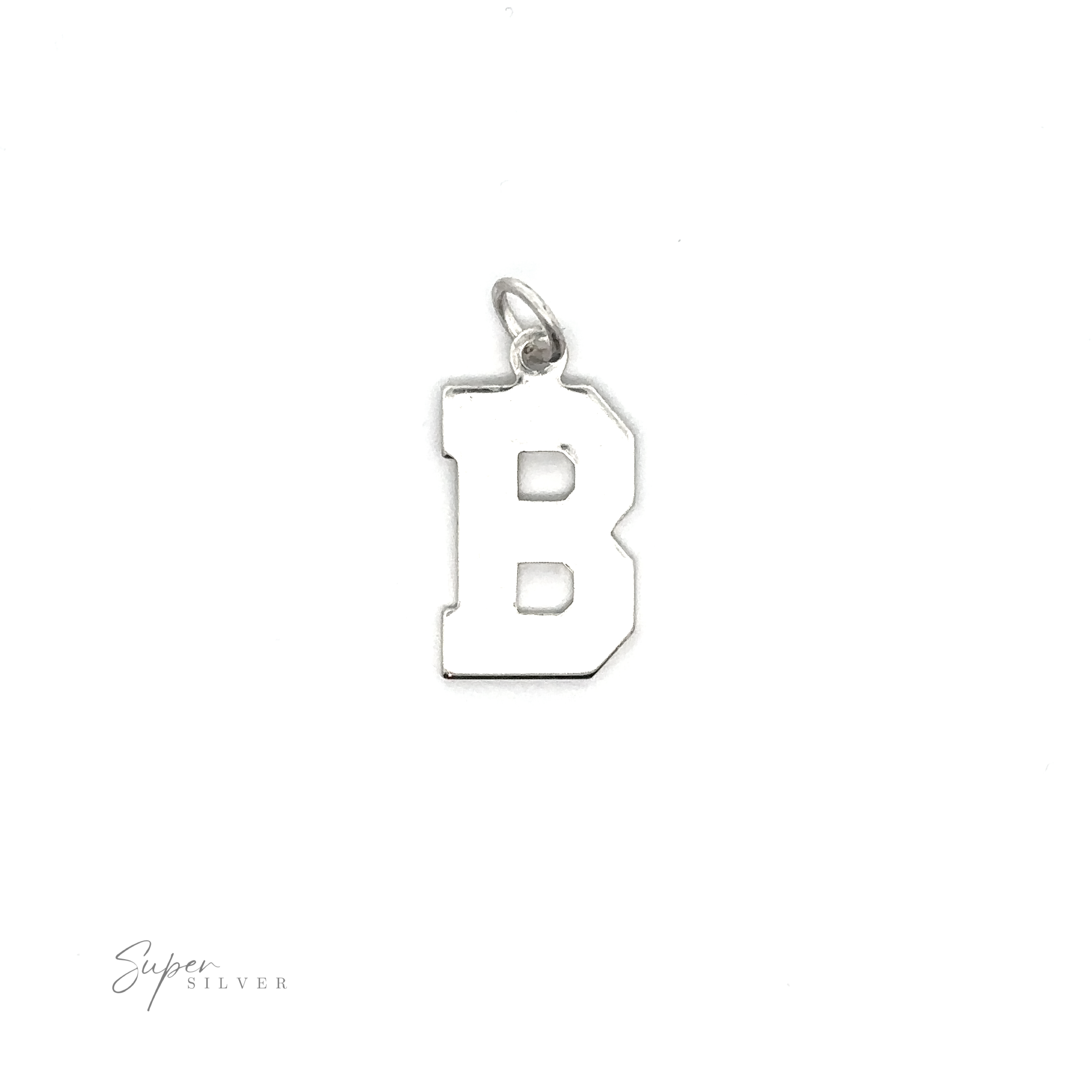 A personalized Alphabet Charms on a white background.