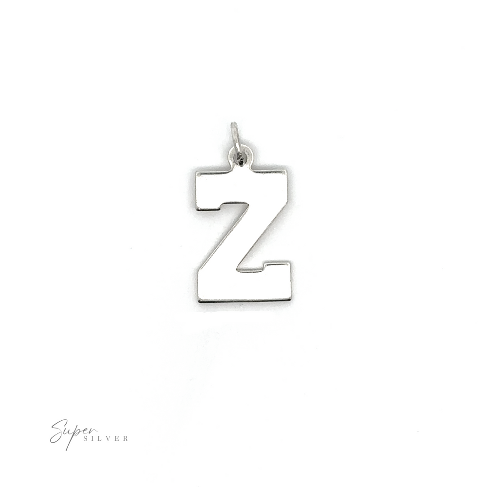 
                  
                    An Alphabet Charms letter z charm for personalized jewelry collections.
                  
                