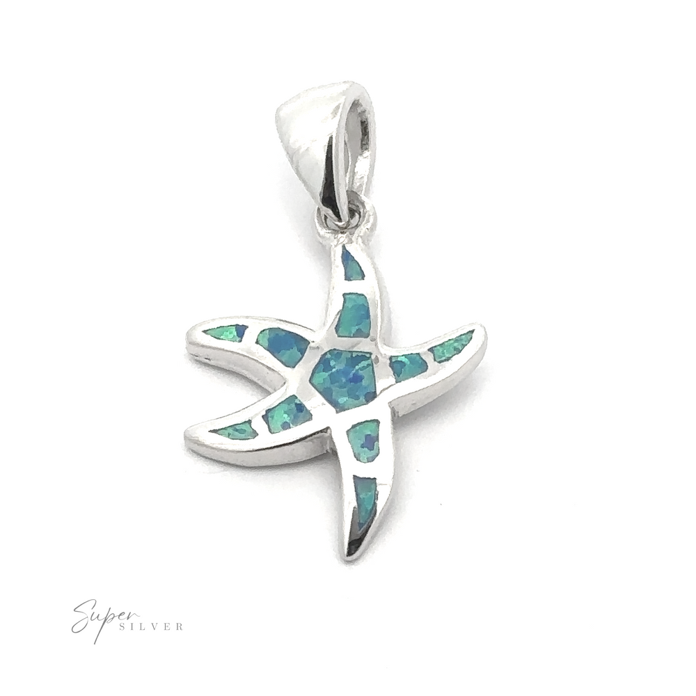 
                  
                    Lab-Created Opal Sea Star Pendant
                  
                