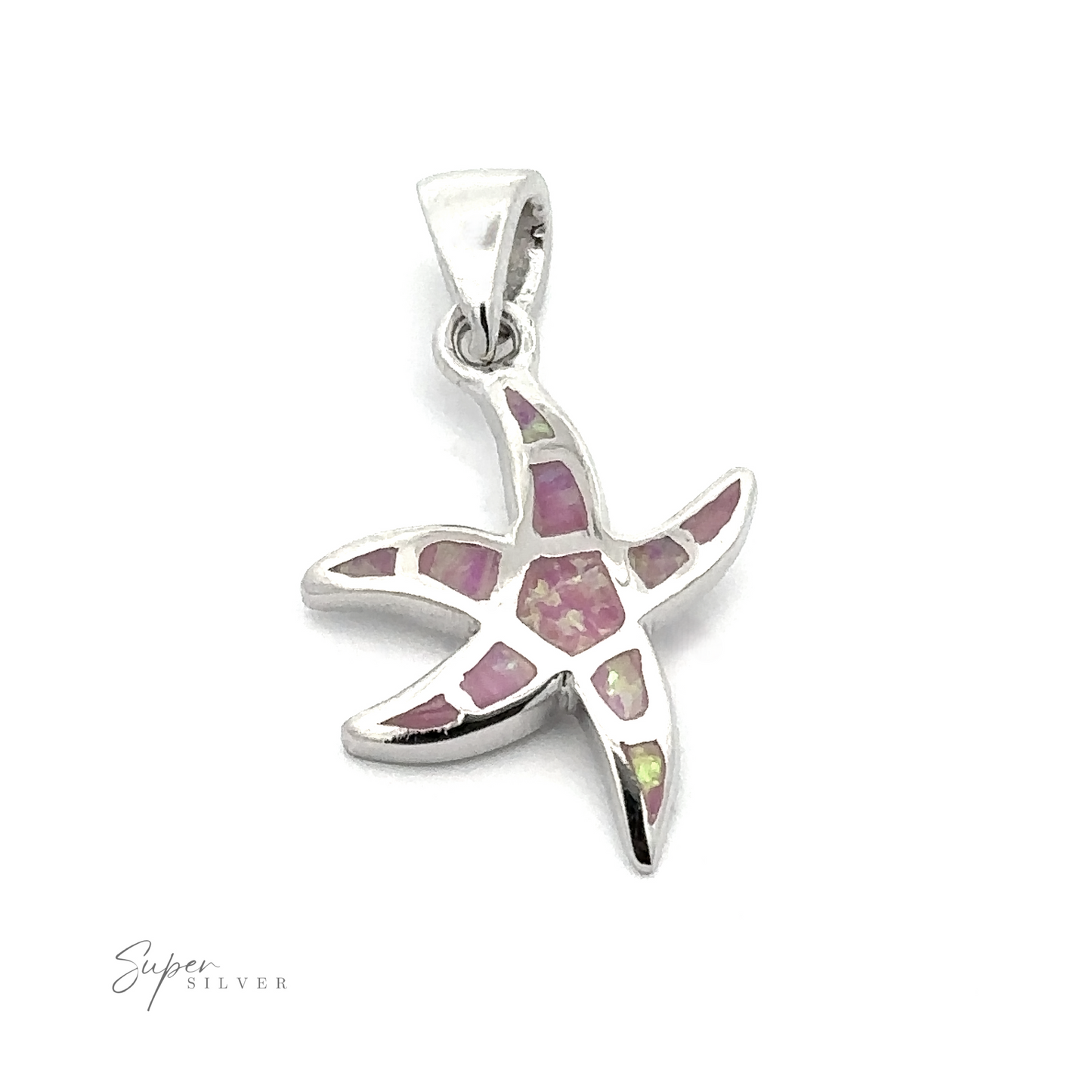 
                  
                    Lab-Created Opal Sea Star Pendant
                  
                