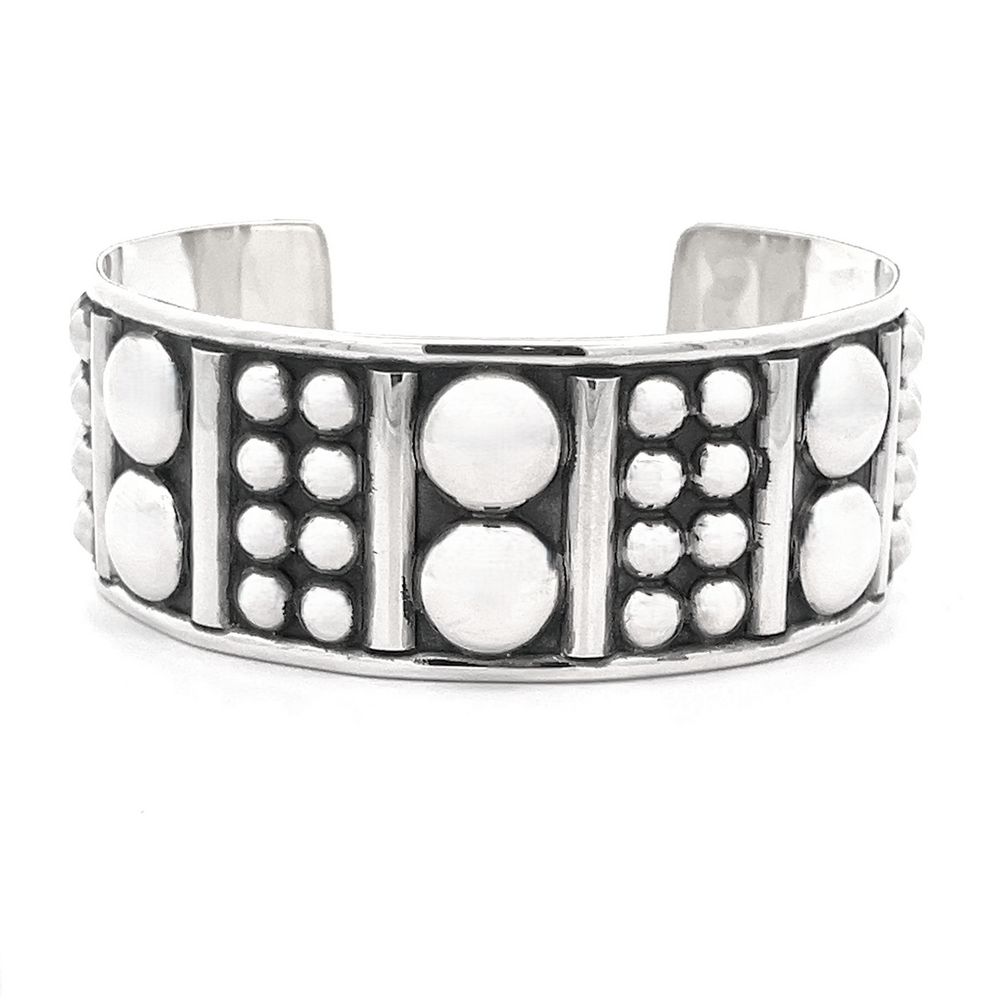 
                  
                    Bold Ball Patterned Cuff
                  
                