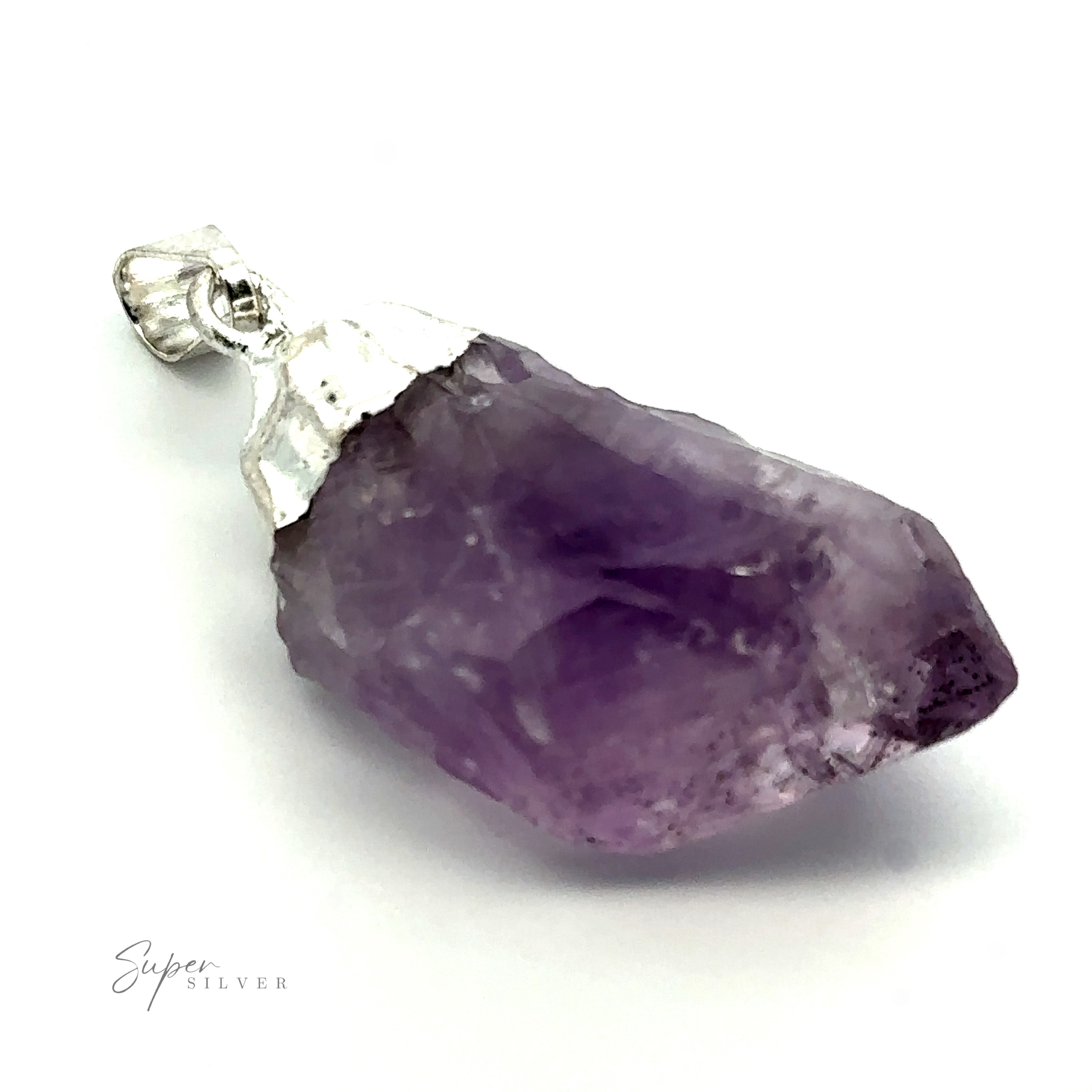 Rough Amethyst Pendant 1 hotsell 3/4