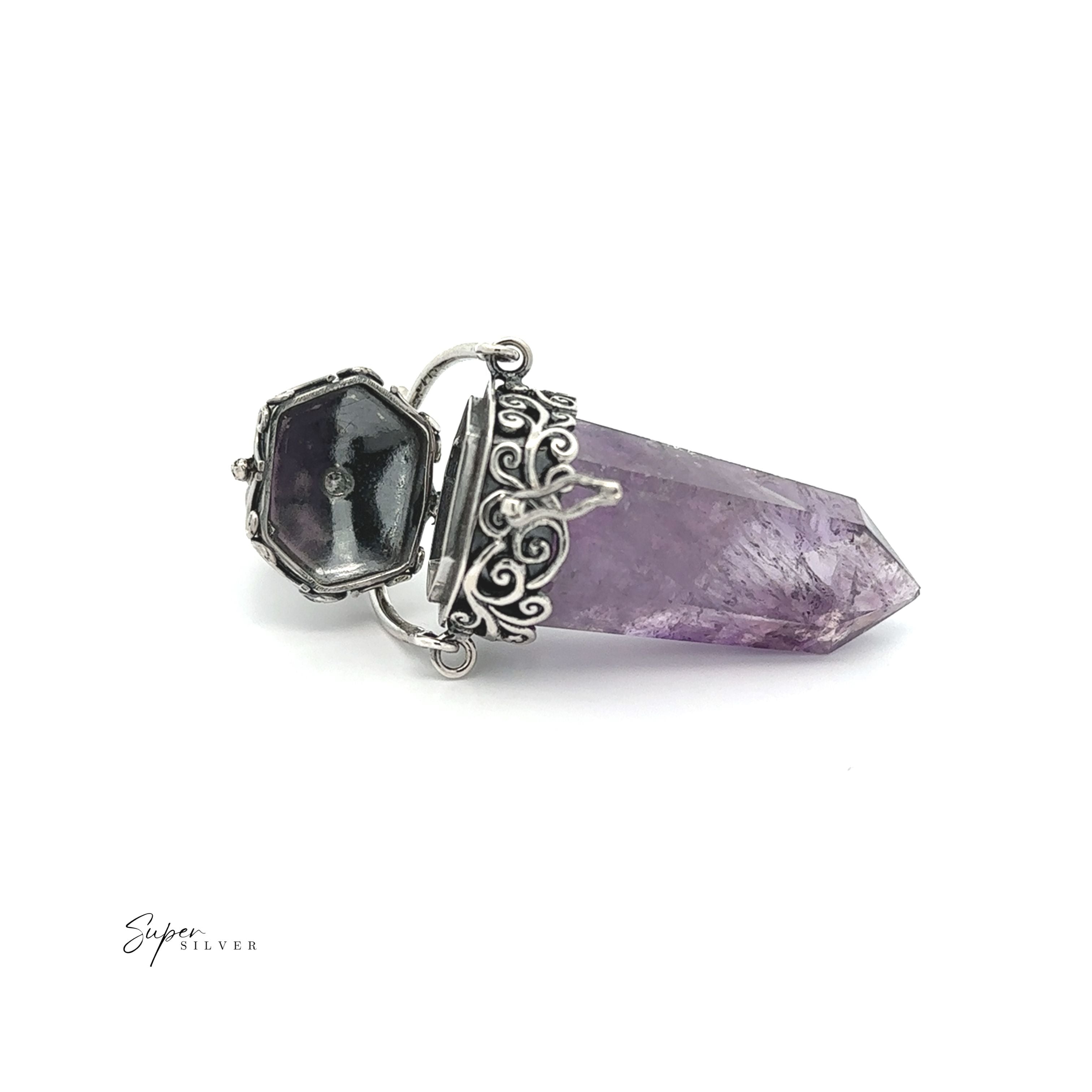 Phenomenal Amethyst Poison Pendant