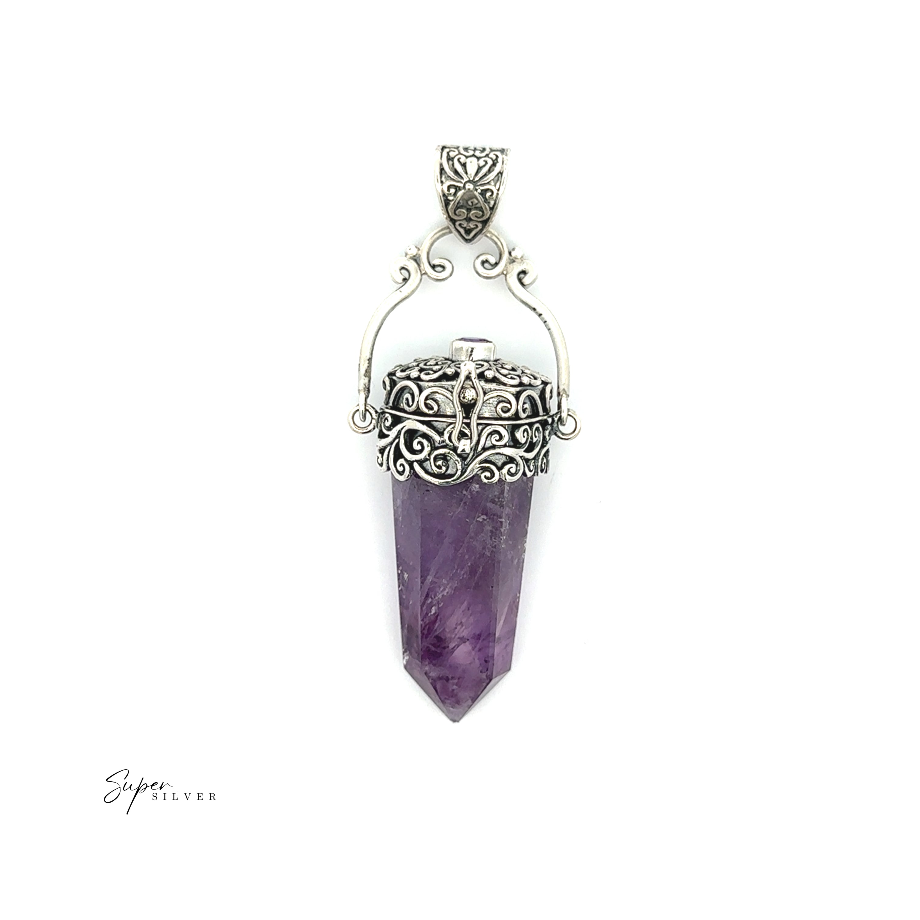 Phenomenal Amethyst Poison Pendant