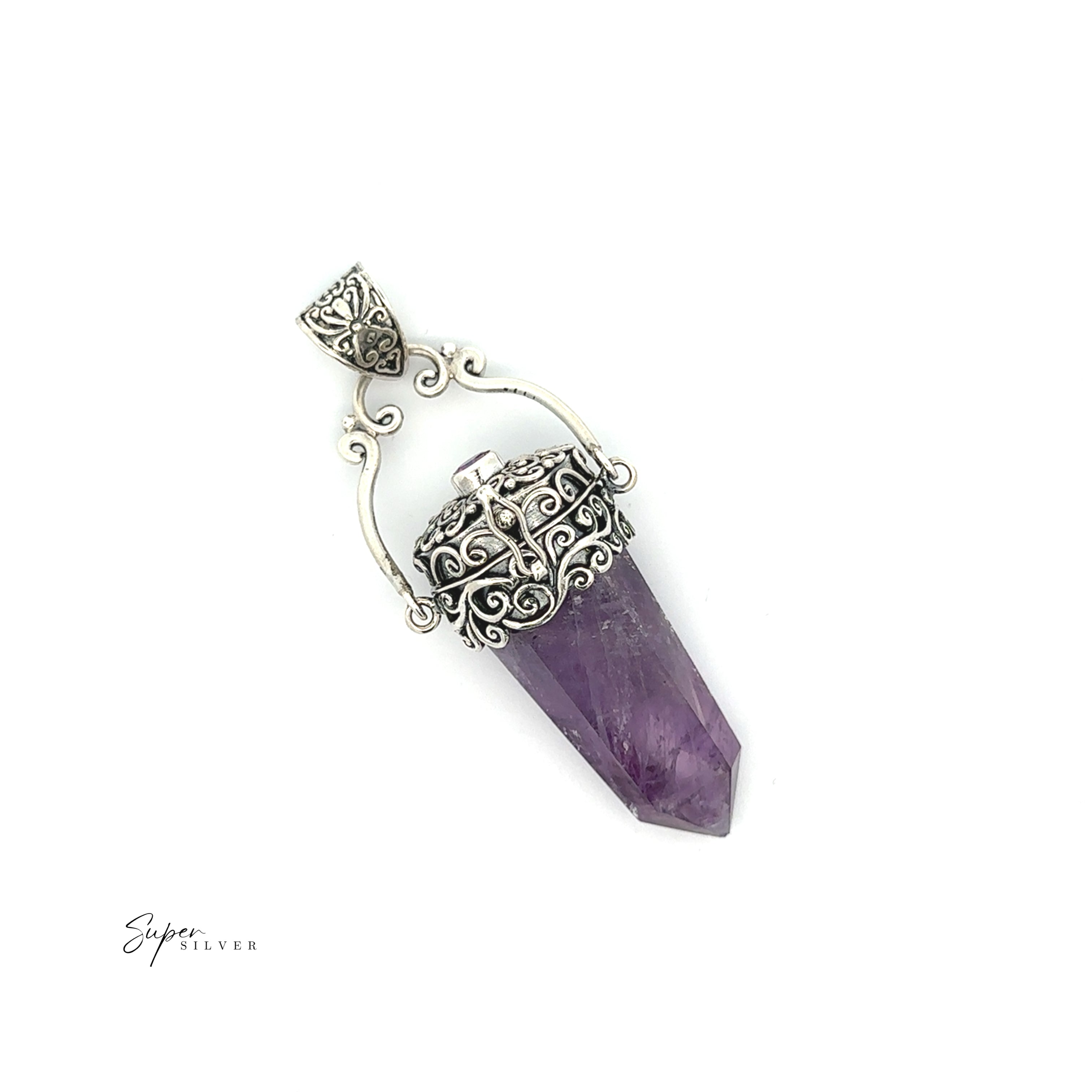 Phenomenal Amethyst Poison Pendant