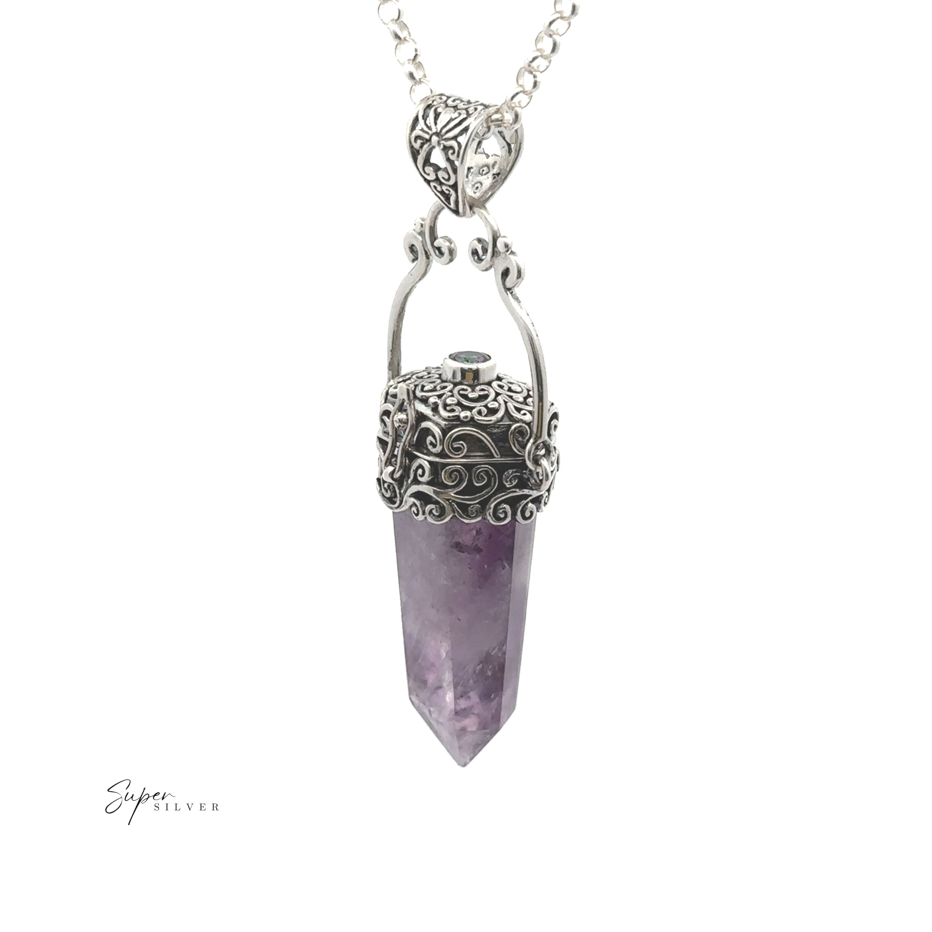 Phenomenal Amethyst Poison Pendant