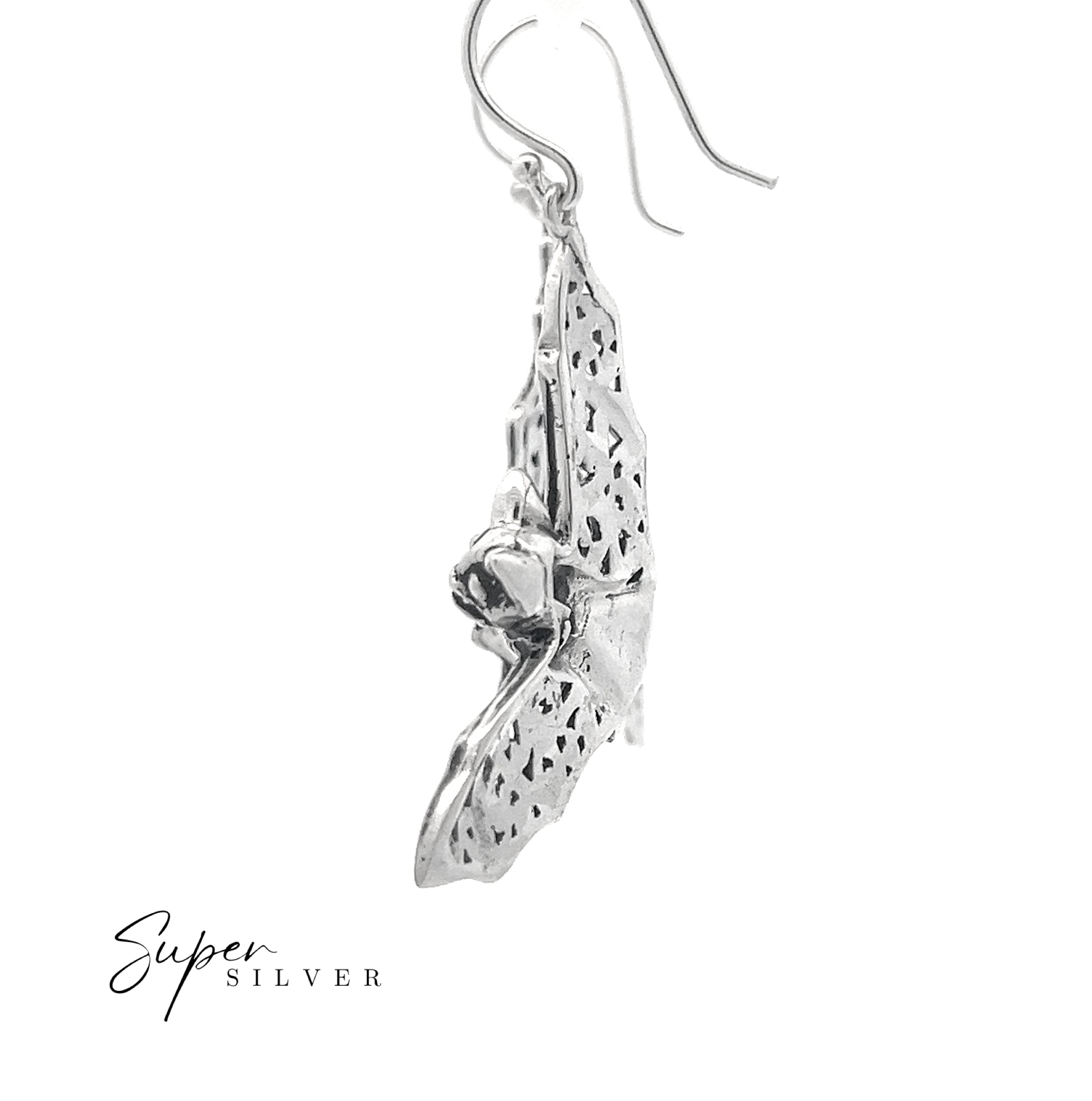 Filigree Bat Earrings