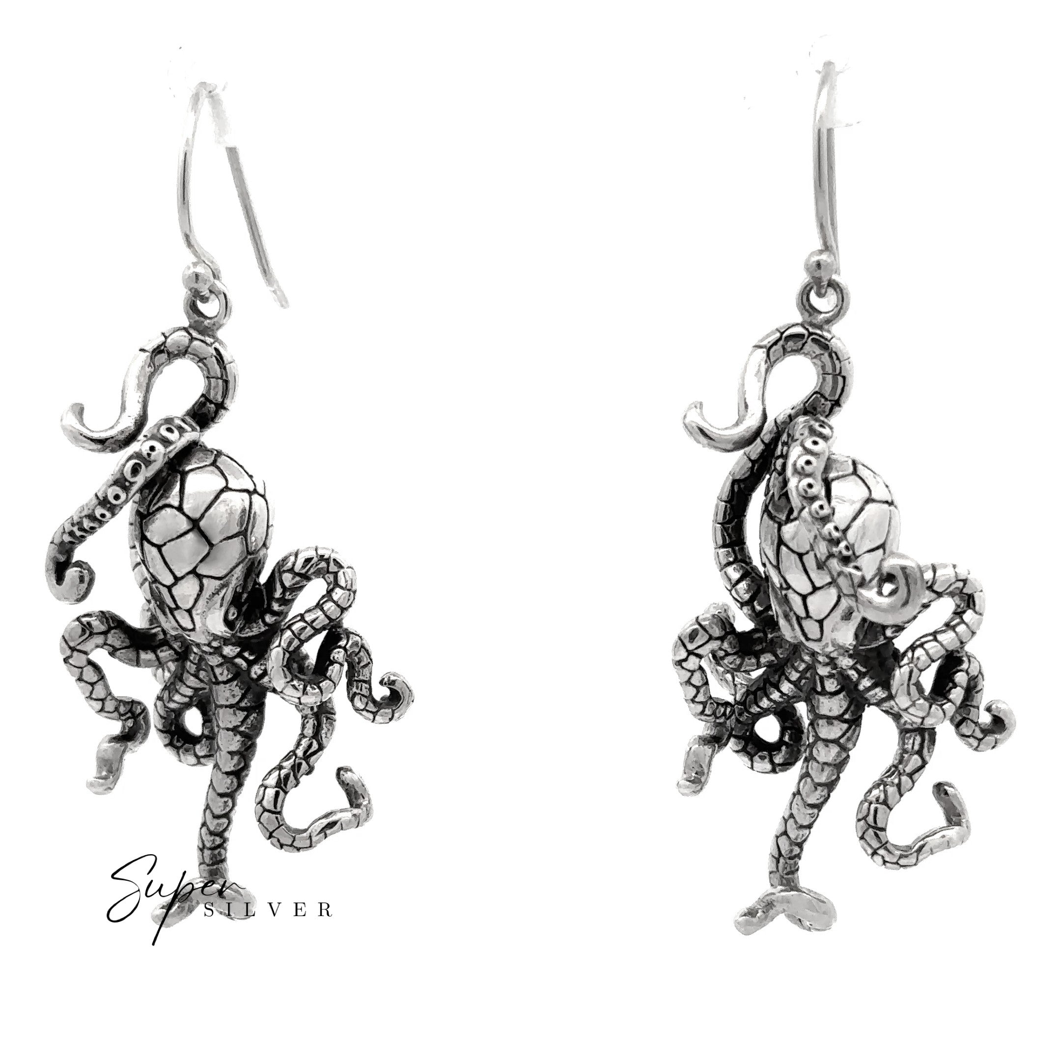 Abyss Octopus Earrings