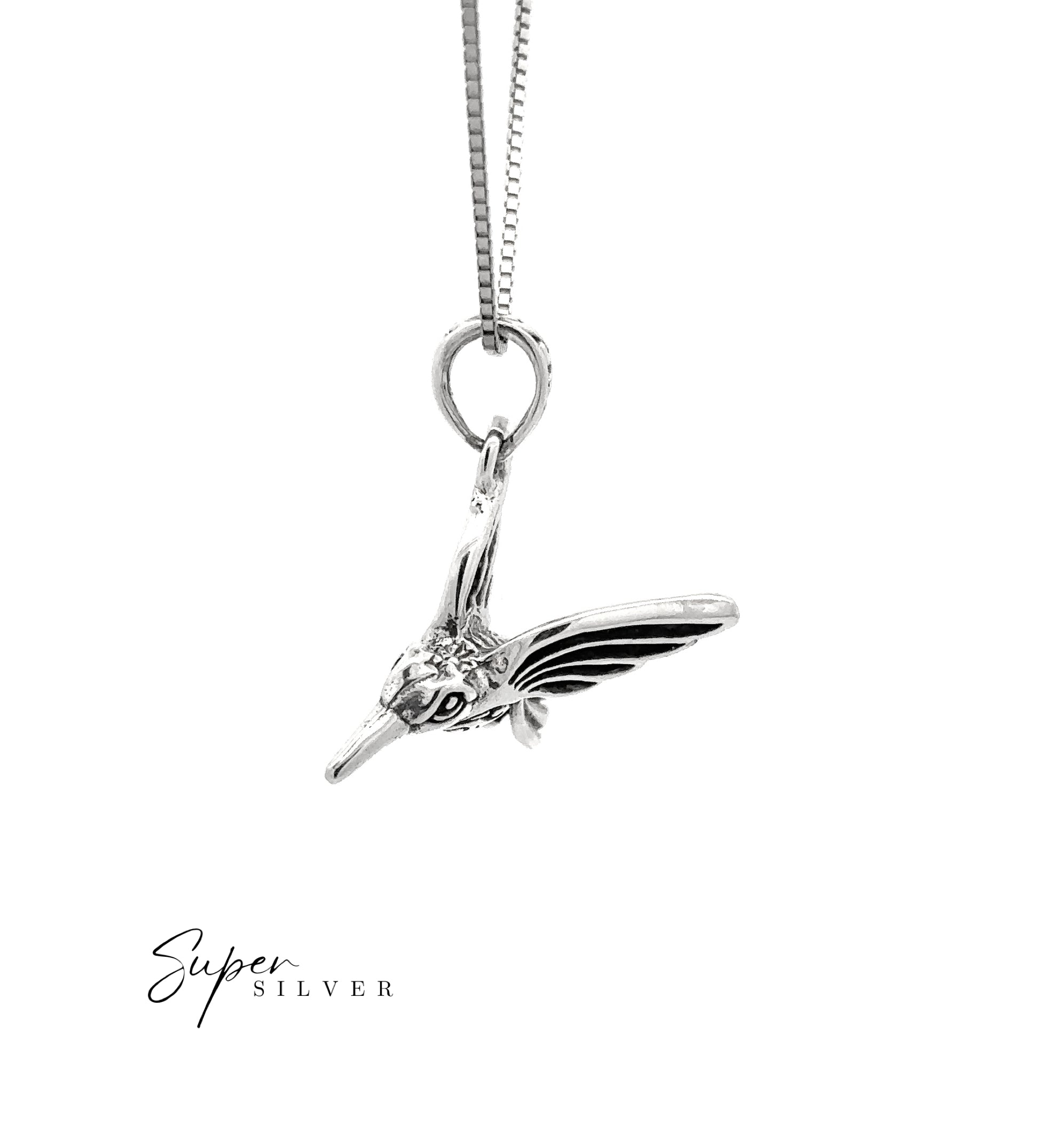 Filigree Humming Bird Pendant