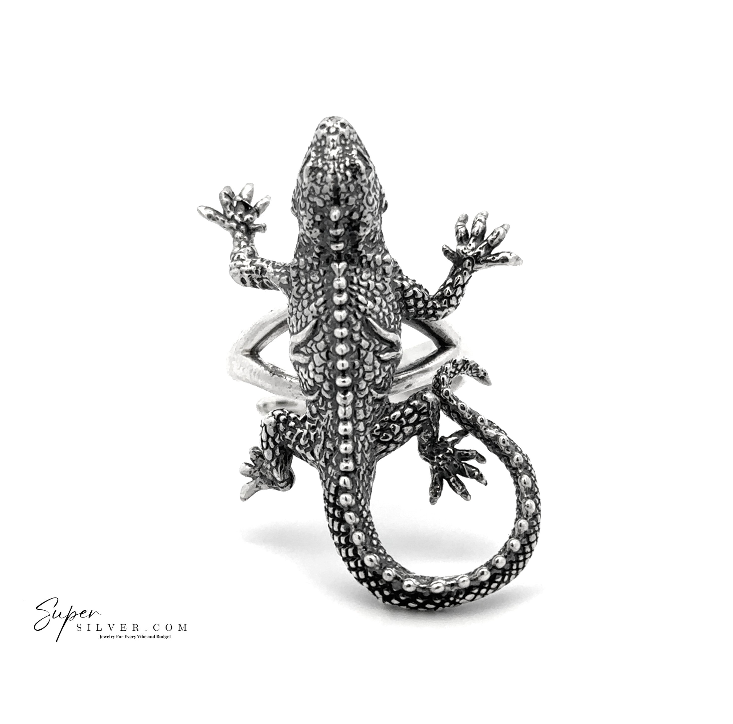 Adjustable Iguana Ring