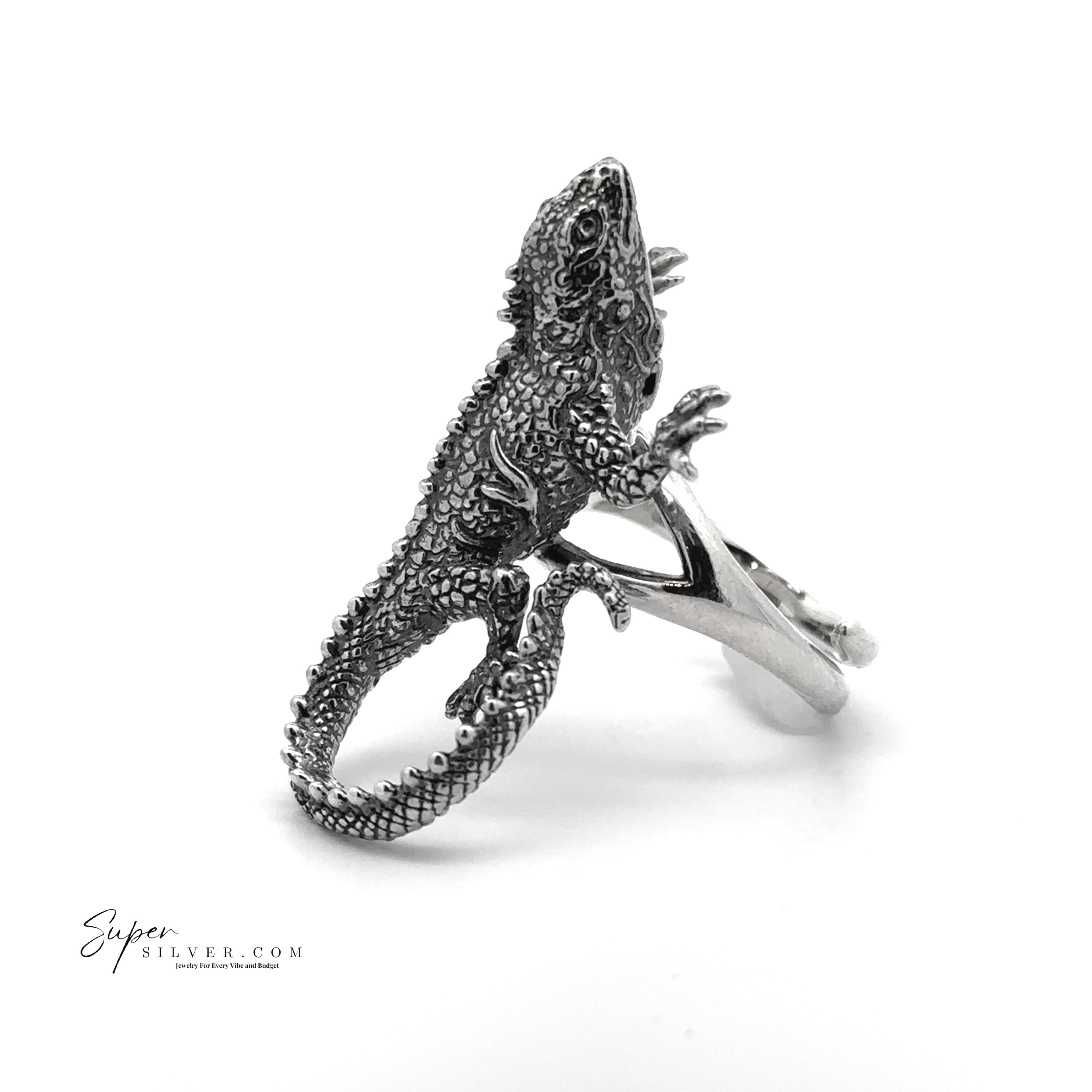 Adjustable Iguana Ring