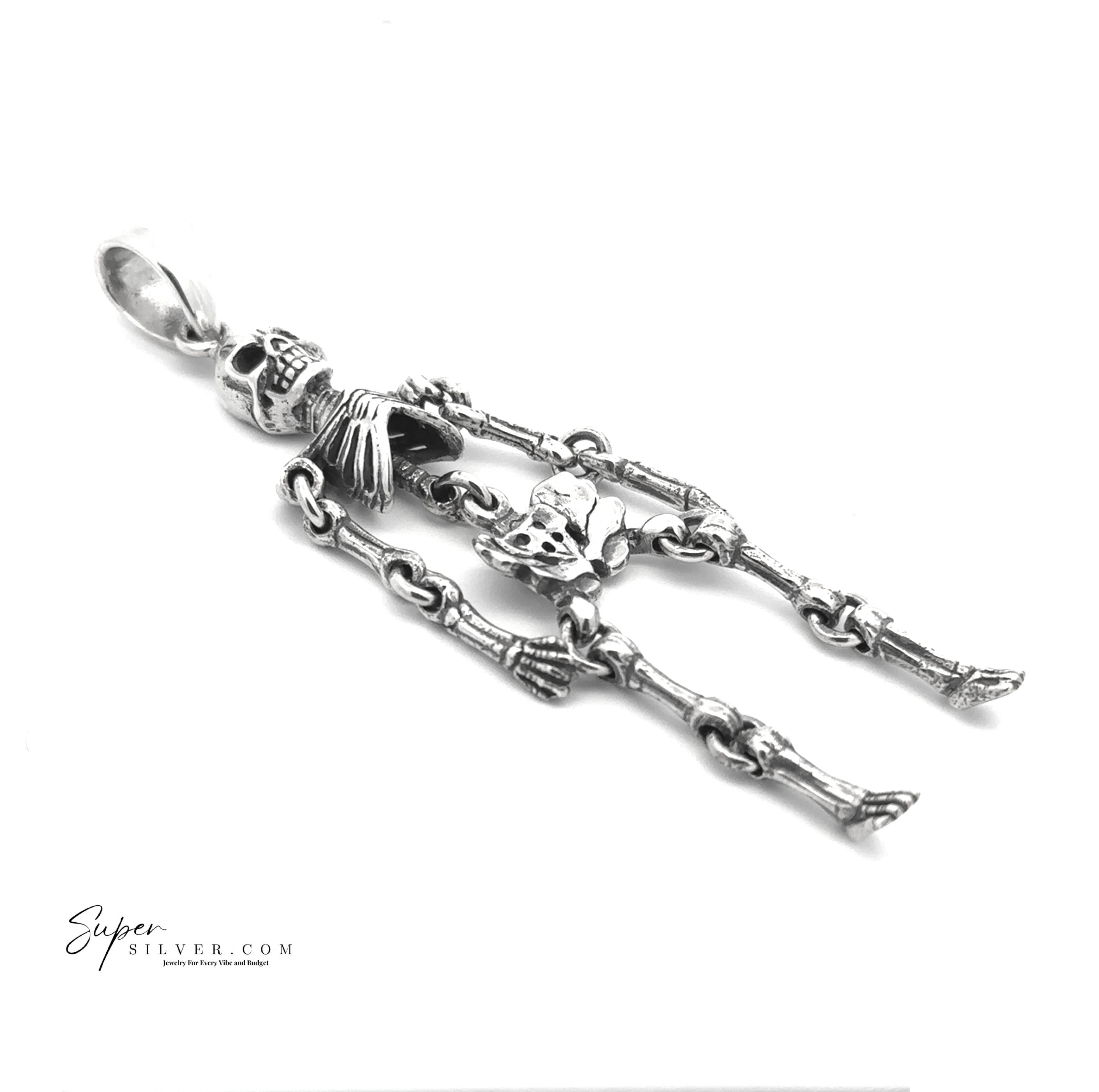 Dancing Skeleton Pendant