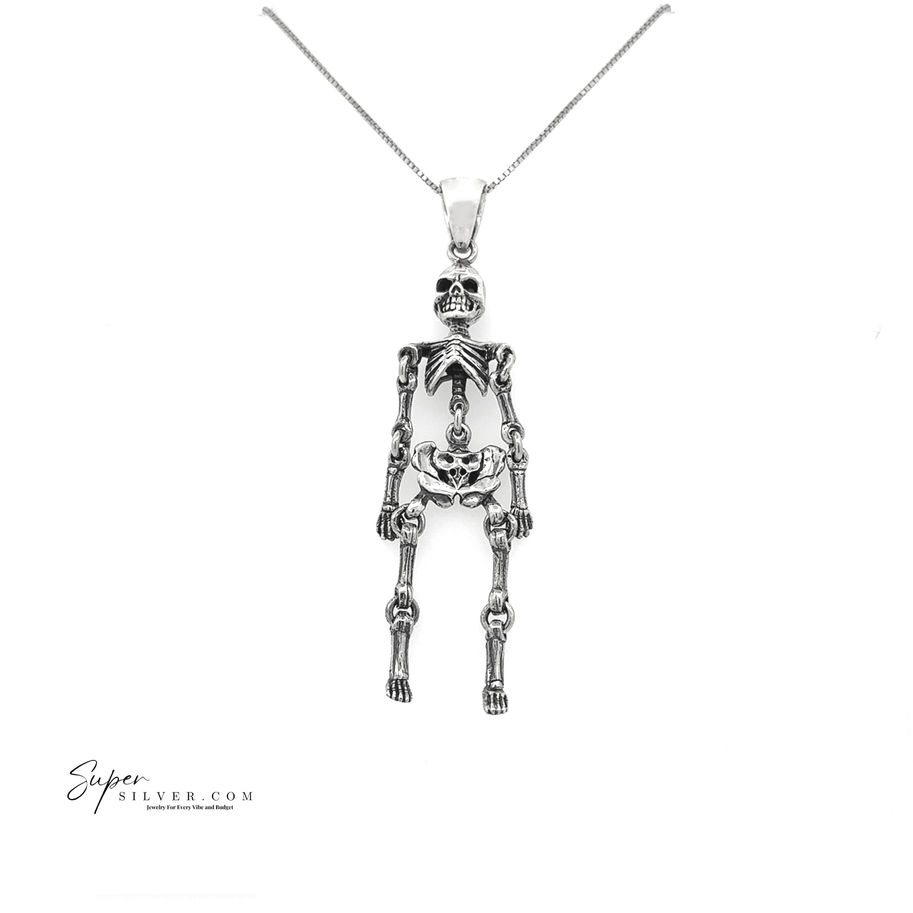Dancing Skeleton Pendant