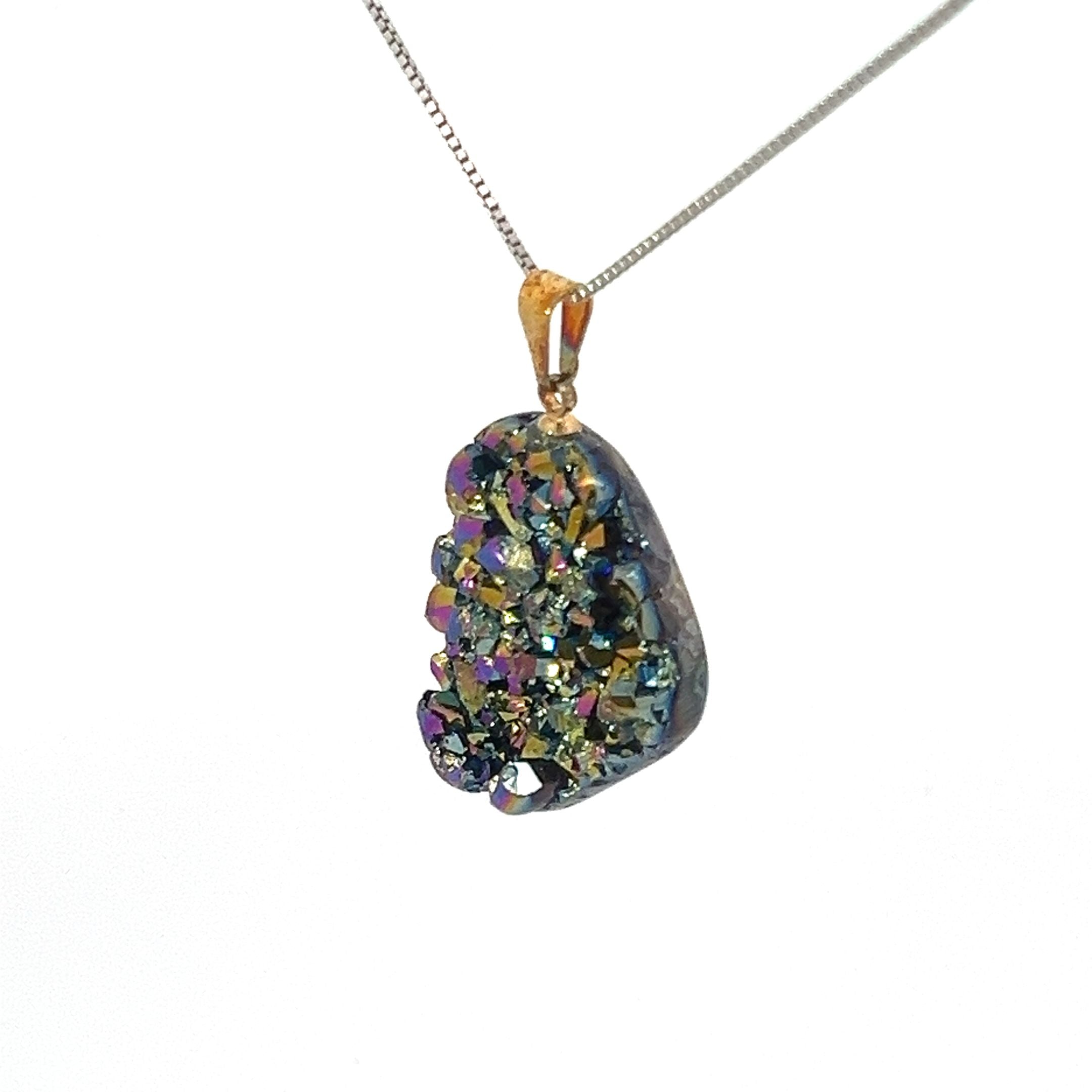 Dazzling Druzy Pendant