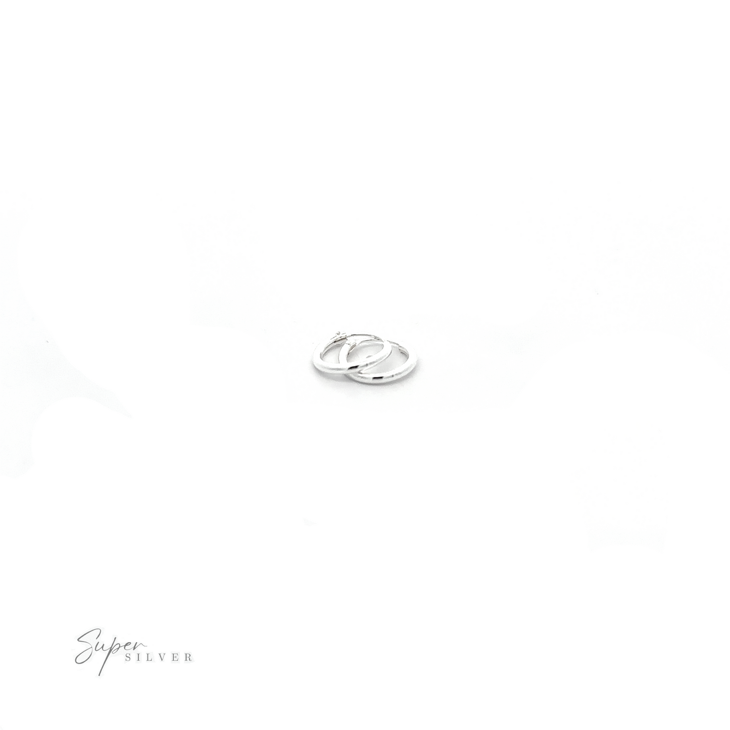 
                  
                    A versatile 1.5mm Infinity Hoop earring with a minimalist flair, showcased elegantly against a white background.
                  
                