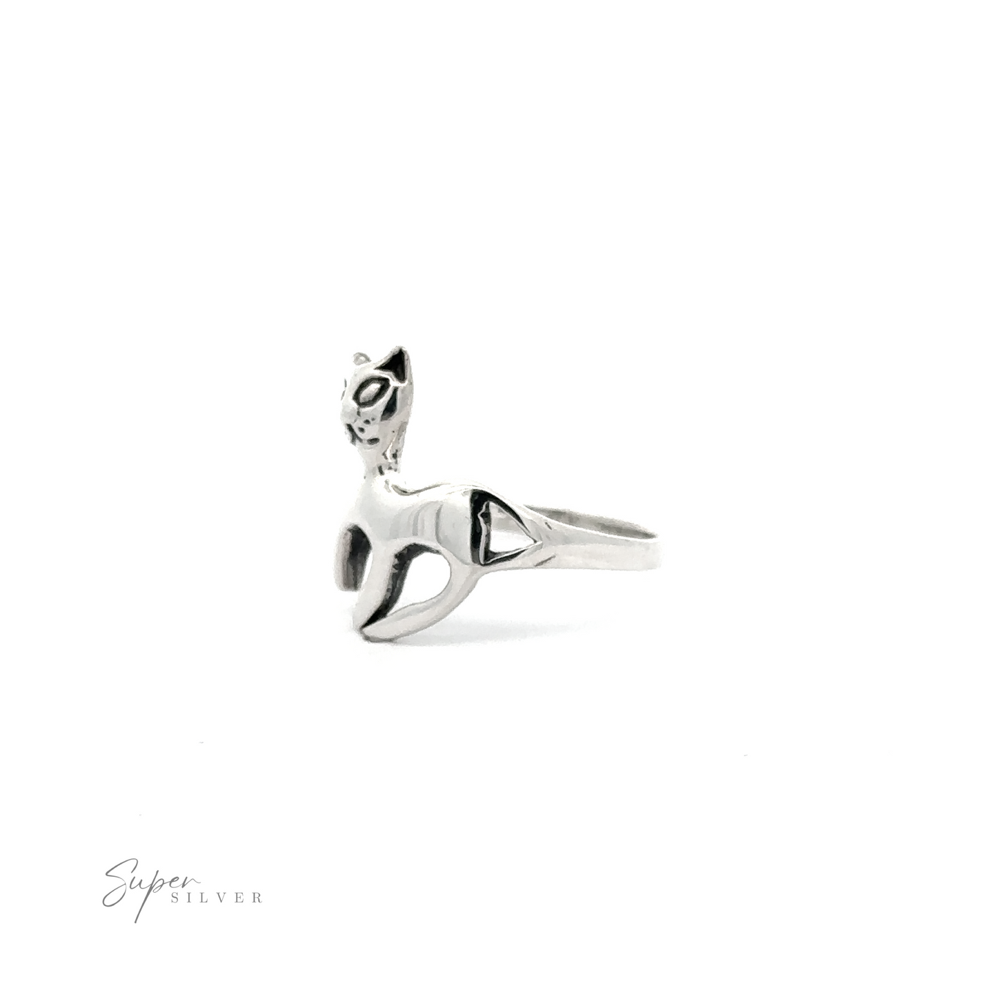 
                  
                    An adorable addition to your collection, this Silver Cat Ring is the perfect accessory for cat lovers.
                  
                