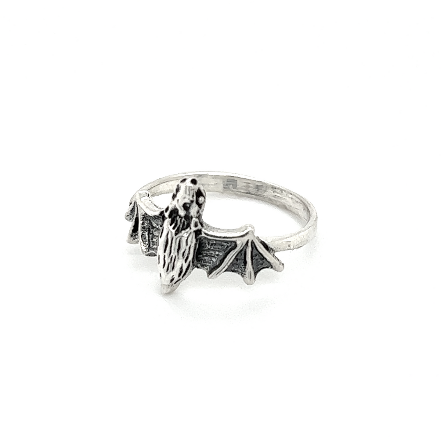 
                  
                    An enchanting Super Silver Silver Bat Ring.
                  
                
