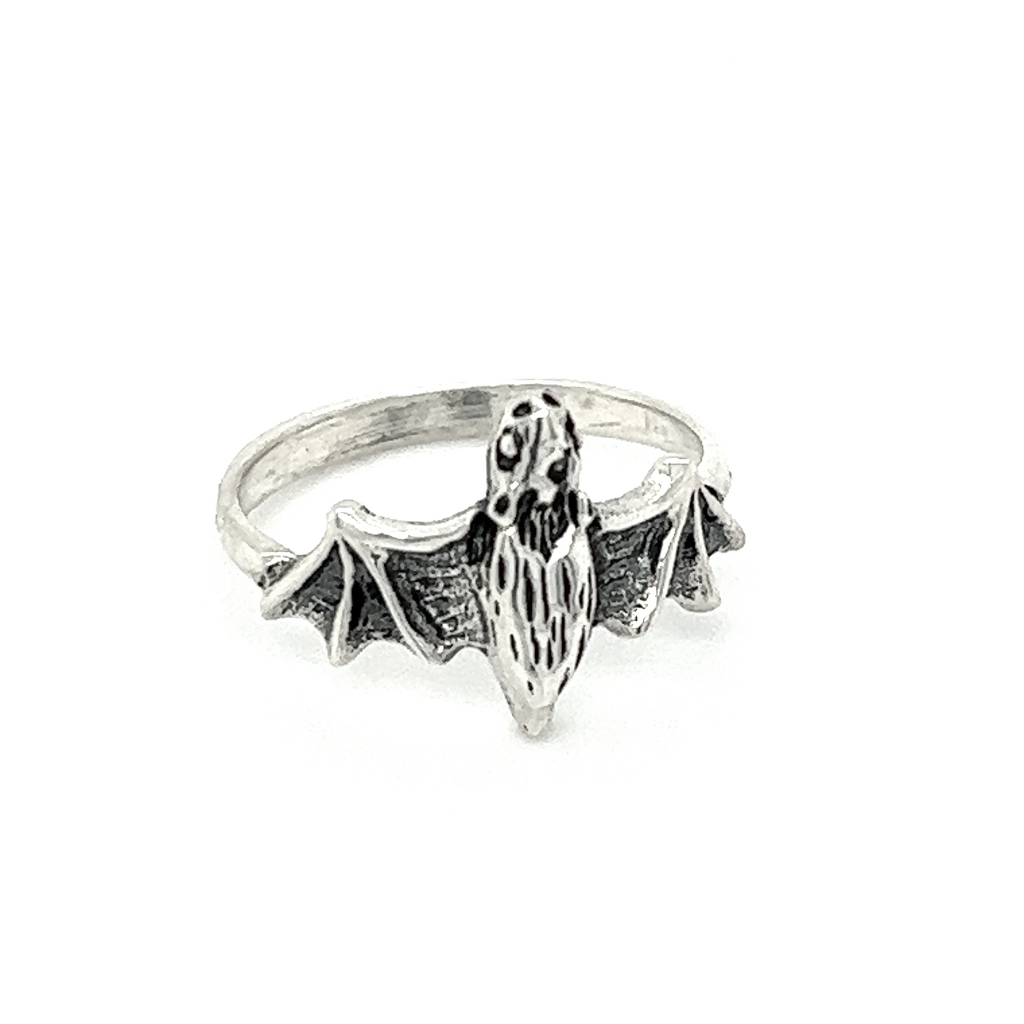 
                  
                    A Super Silver Bat Ring with an enchanting aura.
                  
                