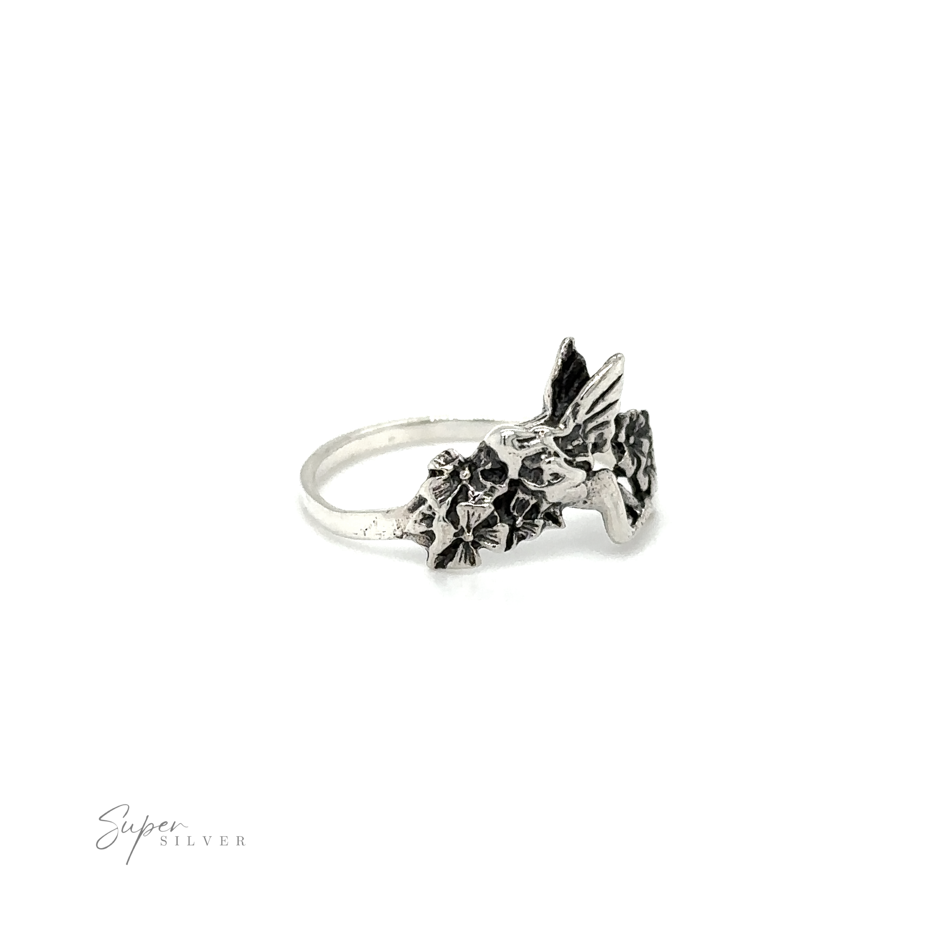 An enchanting Garden Fairy Ring with a floral charm.