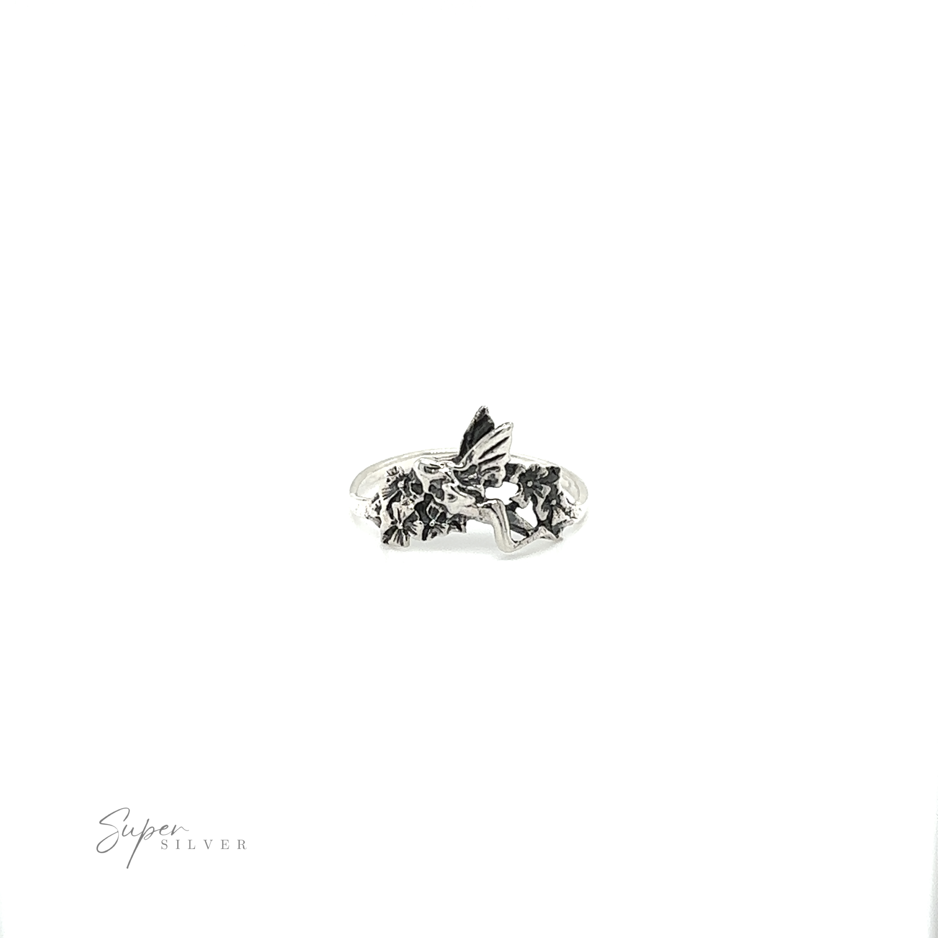 An enchanting Garden Fairy Ring with a floral charm.