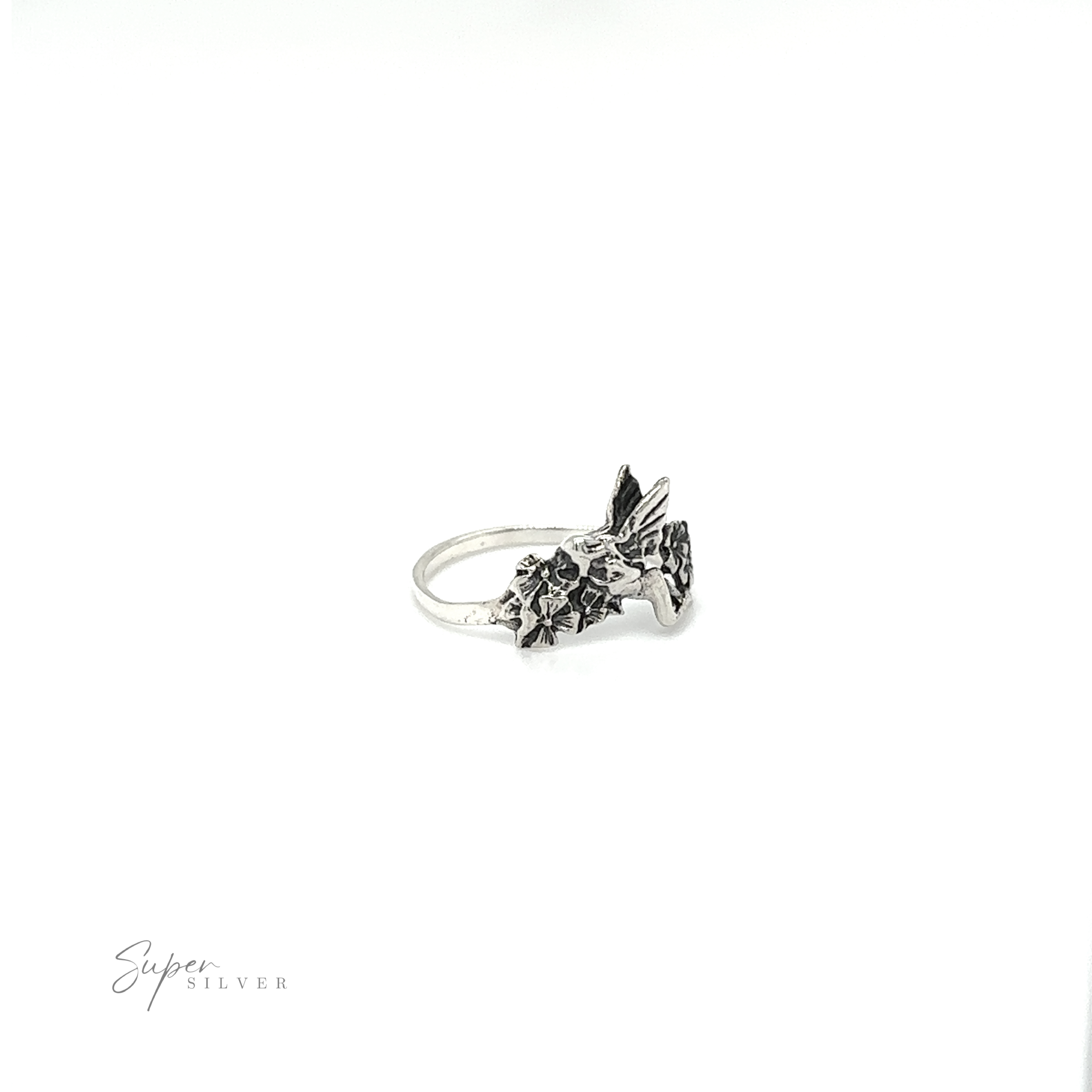An enchanting Garden Fairy Ring with a floral charm.