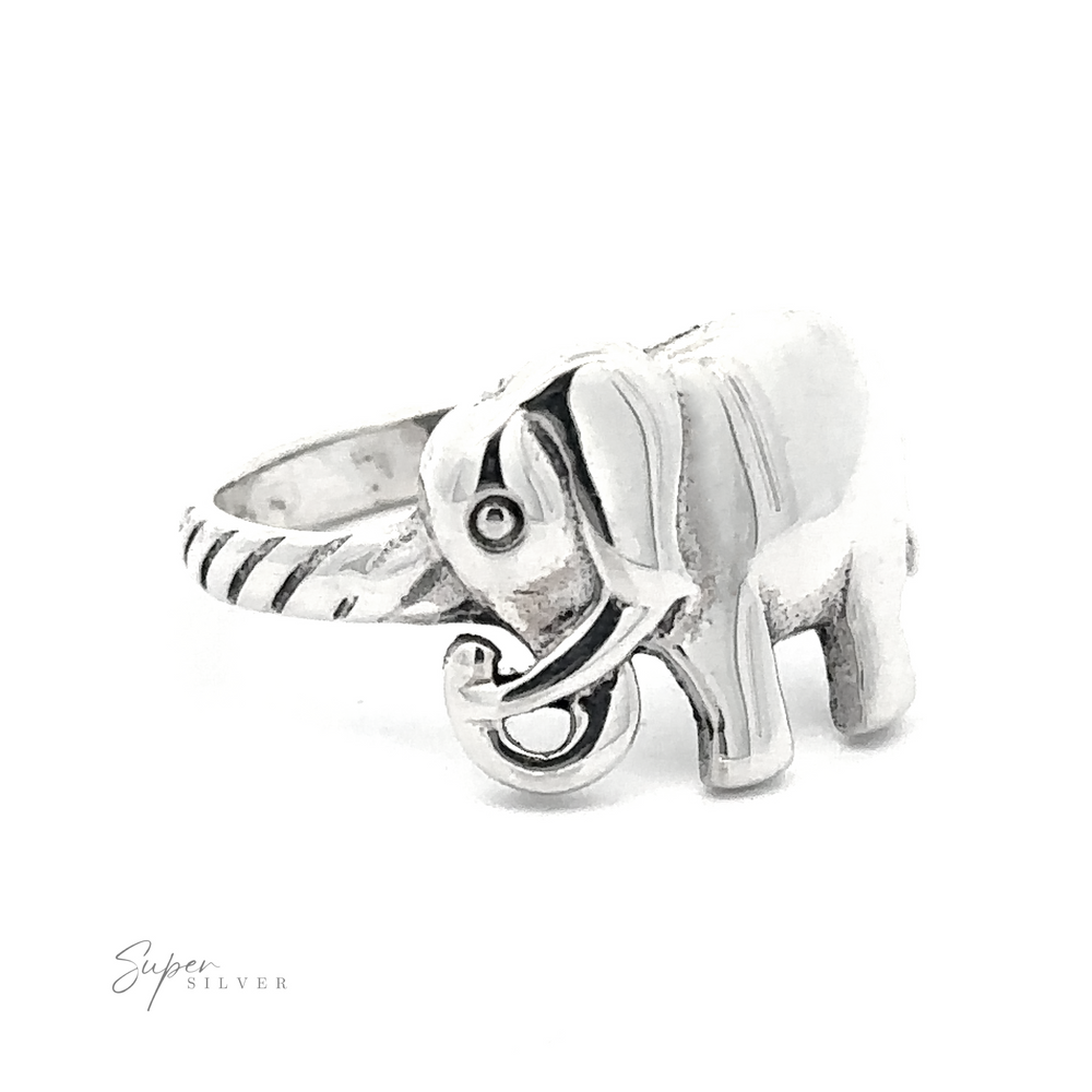 A Elephant Ring displayed against a white background.