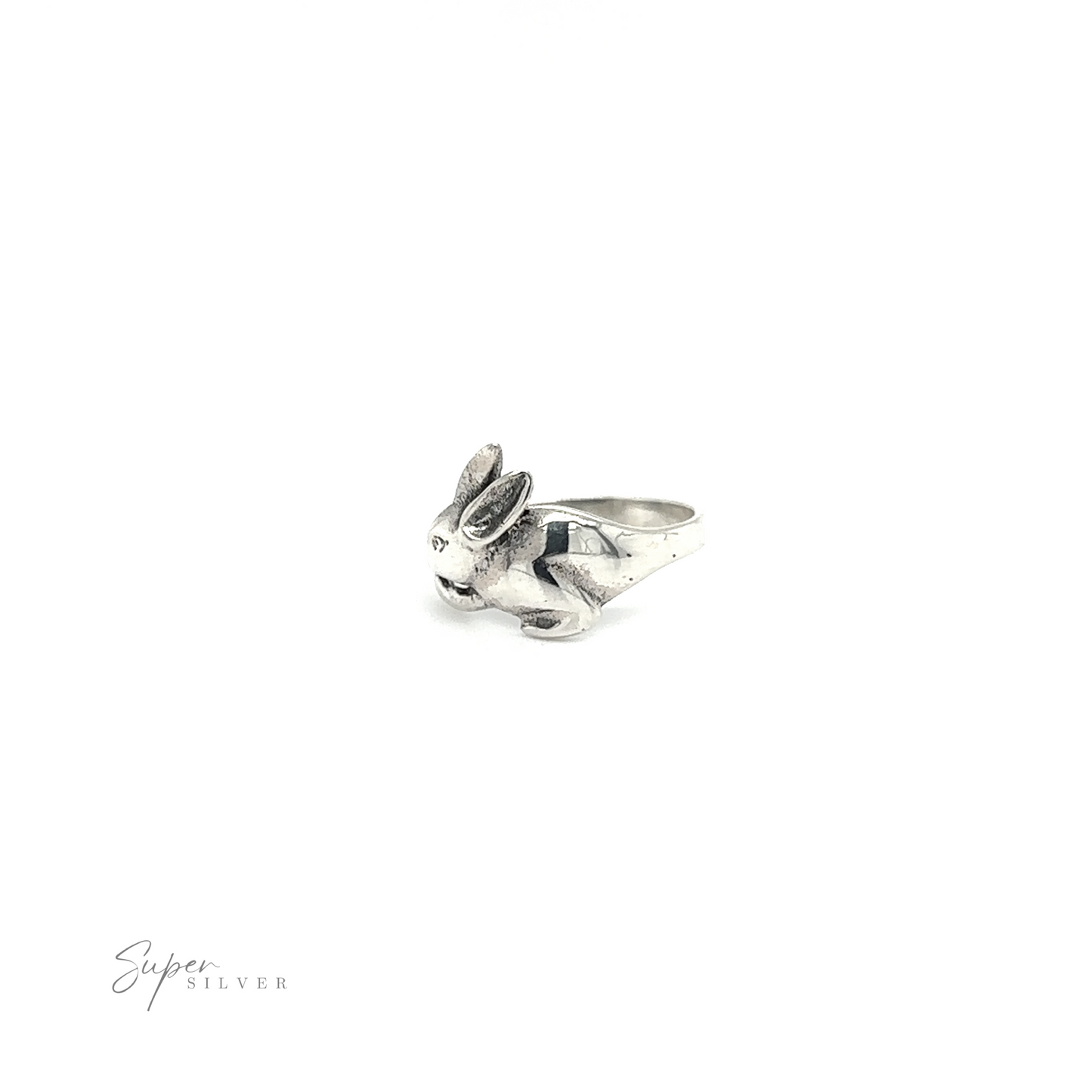 
                  
                    A Rabbit Ring on a pristine white background exuding innocence.
                  
                
