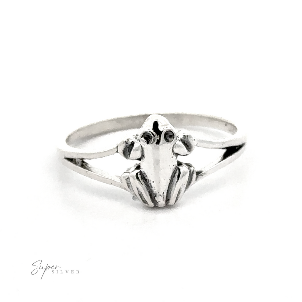 
                  
                    A Simple Delicate Frog Ring for amphibian lovers.
                  
                