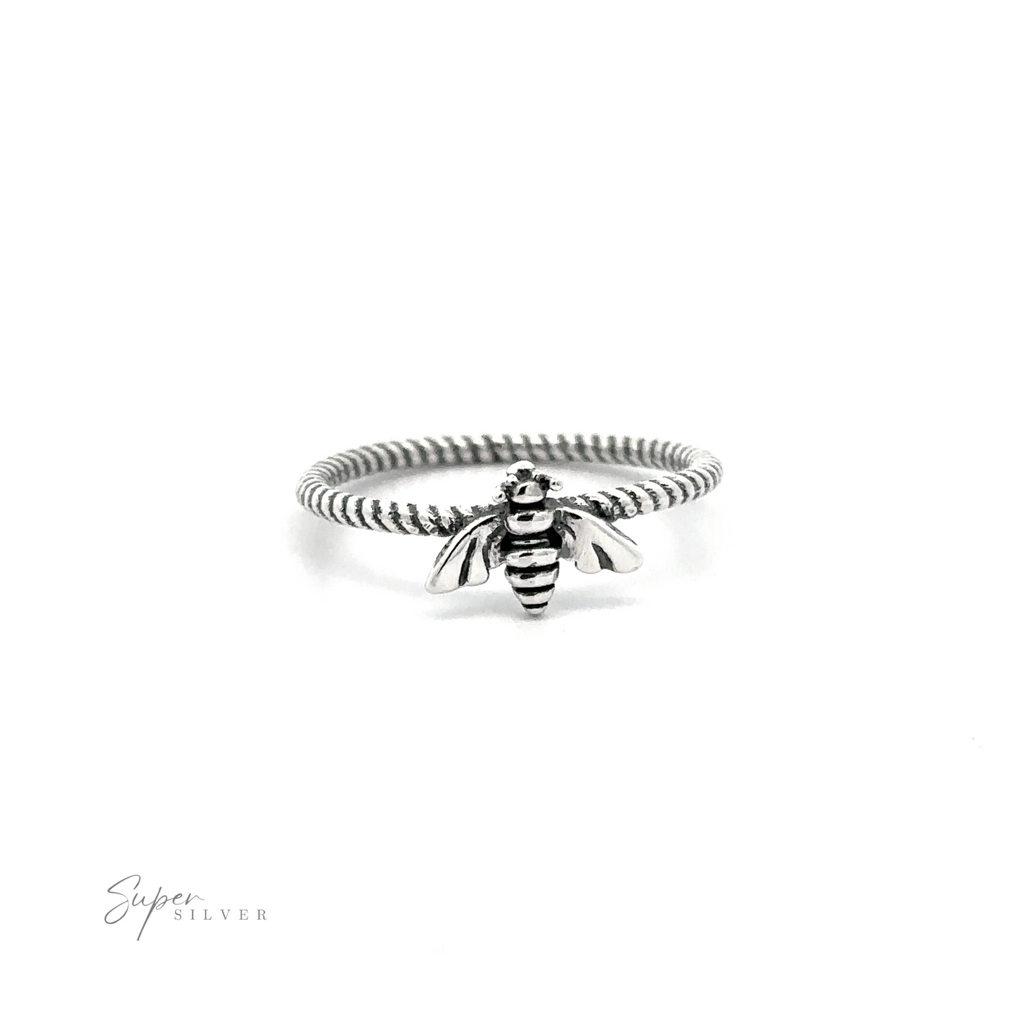 
                  
                    A Bee Ring with Twisted Band.
                  
                