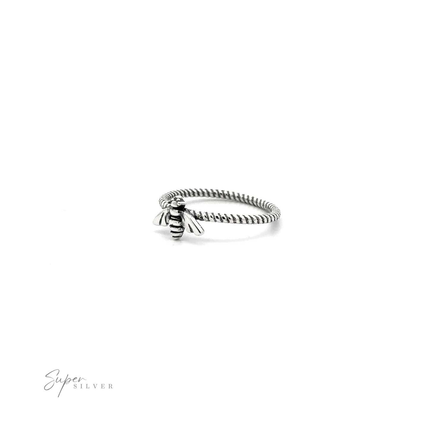 
                  
                    A Bee Ring with Twisted Band.
                  
                