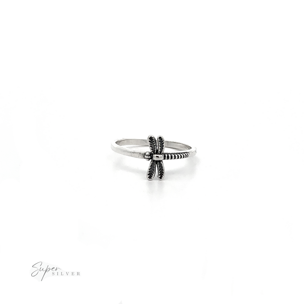 
                  
                    A Dainty Dragonfly Ring on a white background.
                  
                
