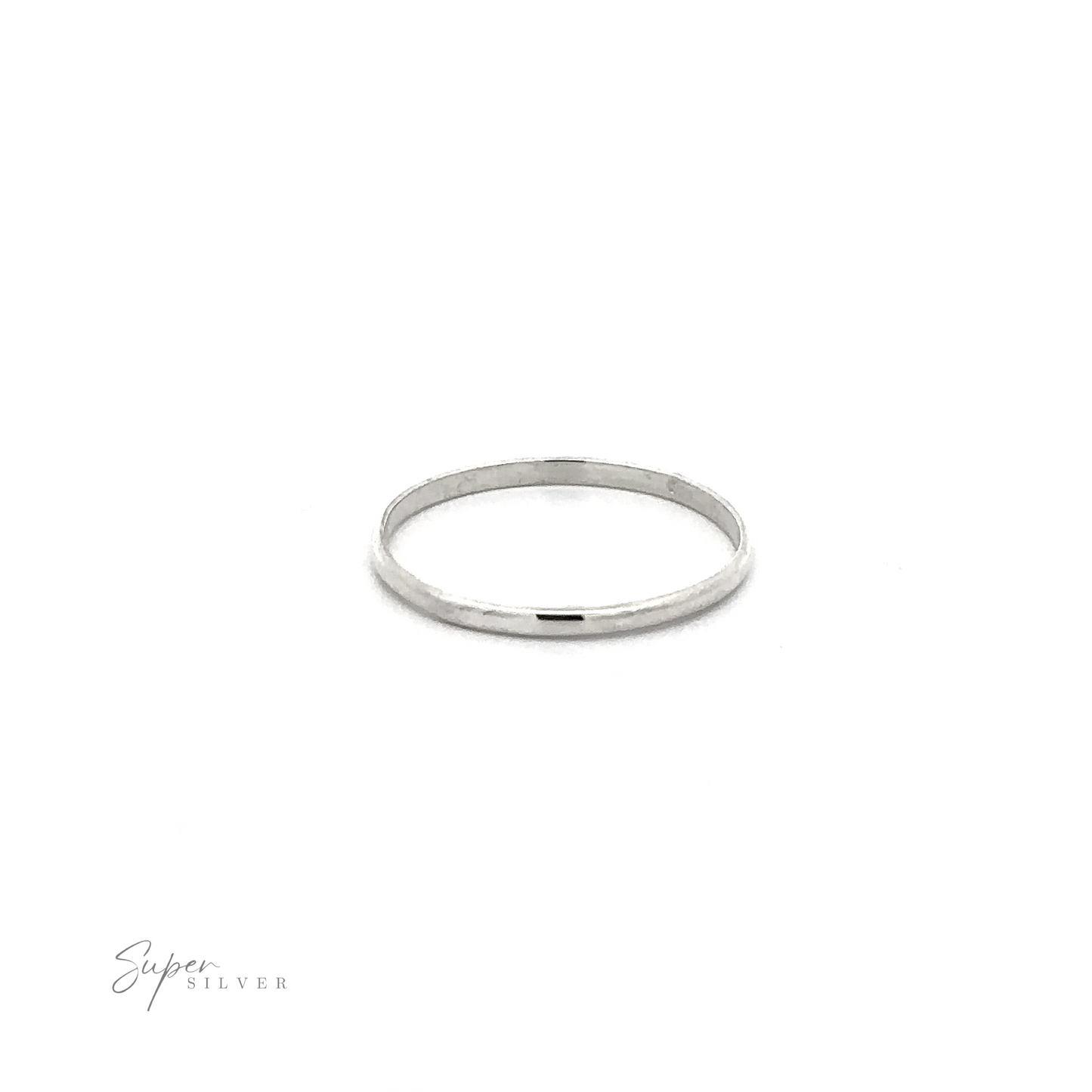 
                  
                    A minimalist 1.5mm Plain Band ring on a white background.
                  
                