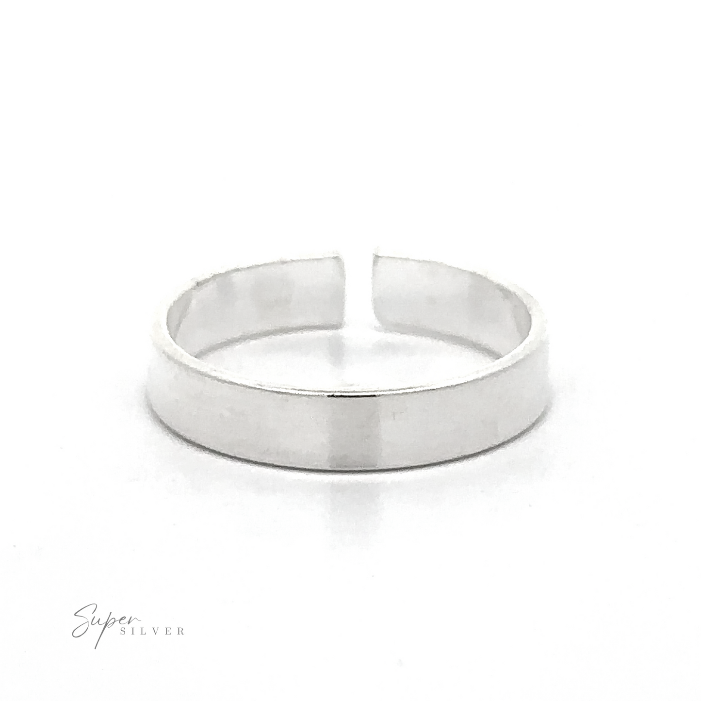 
                  
                    Square Band Adjustable Toe Ring displayed on a white background.
                  
                