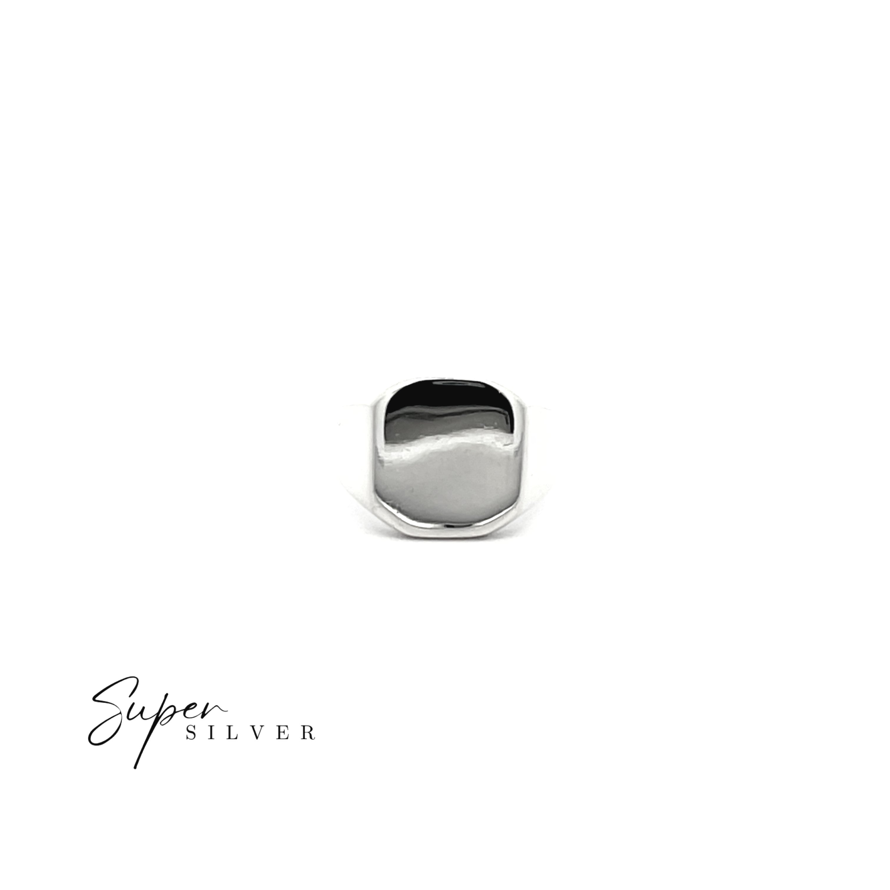 Angled Square Signet Ring