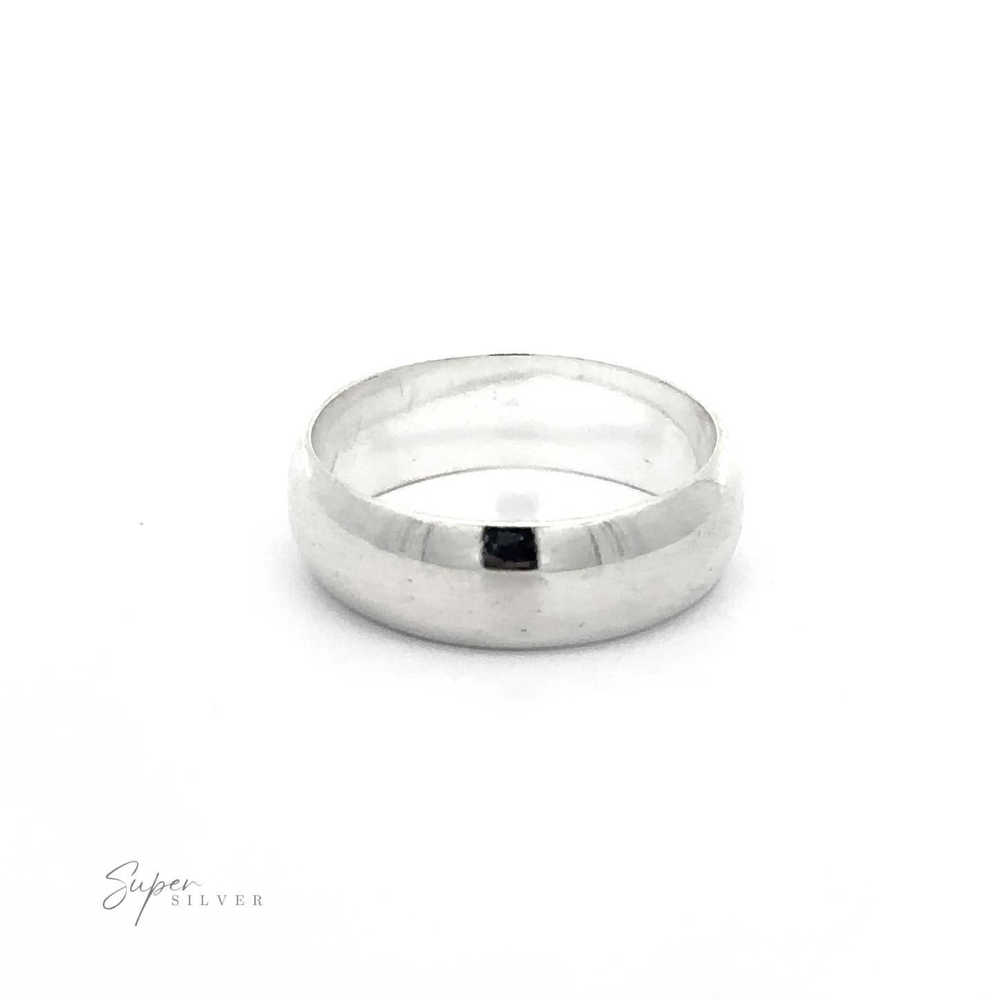 A 6mm Plain Band on a white background.