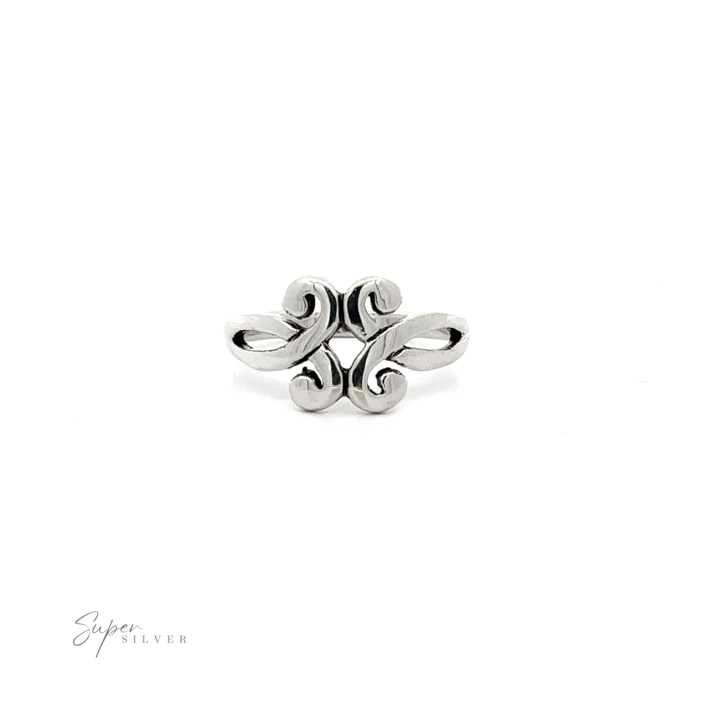 
                  
                    A .925 sterling silver Celtic Swirl Ring.
                  
                
