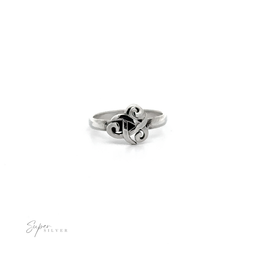 
                  
                    A Celtic Tri-Knot Design Ring, perfect for everyday wear.
                  
                
