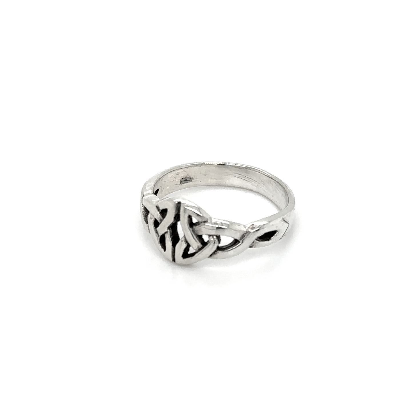 
                  
                    An elegantly crafted Celtic Silver Ring with a mesmerizing celtic knot design.
                  
                