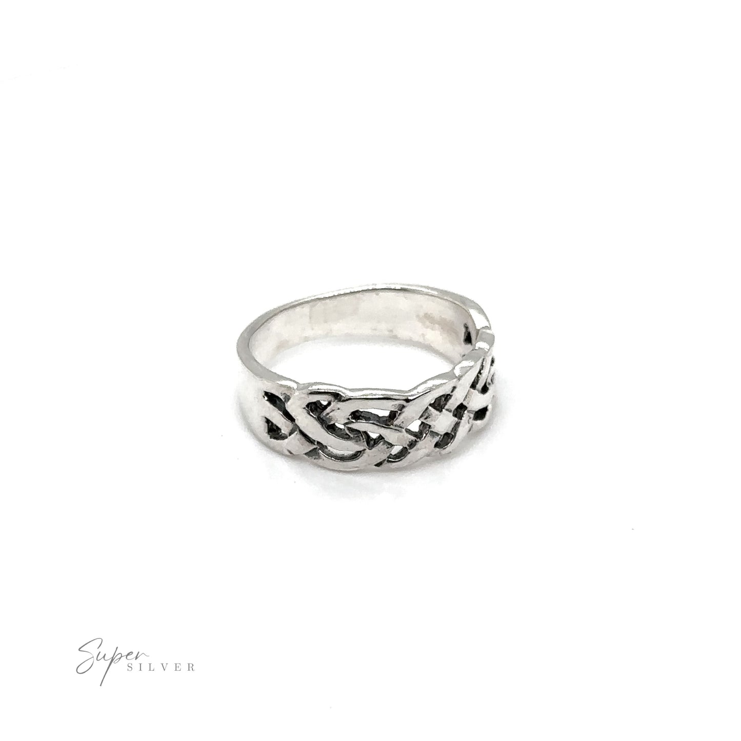 
                  
                    An exquisitely crafted Thick Celtic Weave Band, showcasing timeless elegance and unwavering strength.
                  
                