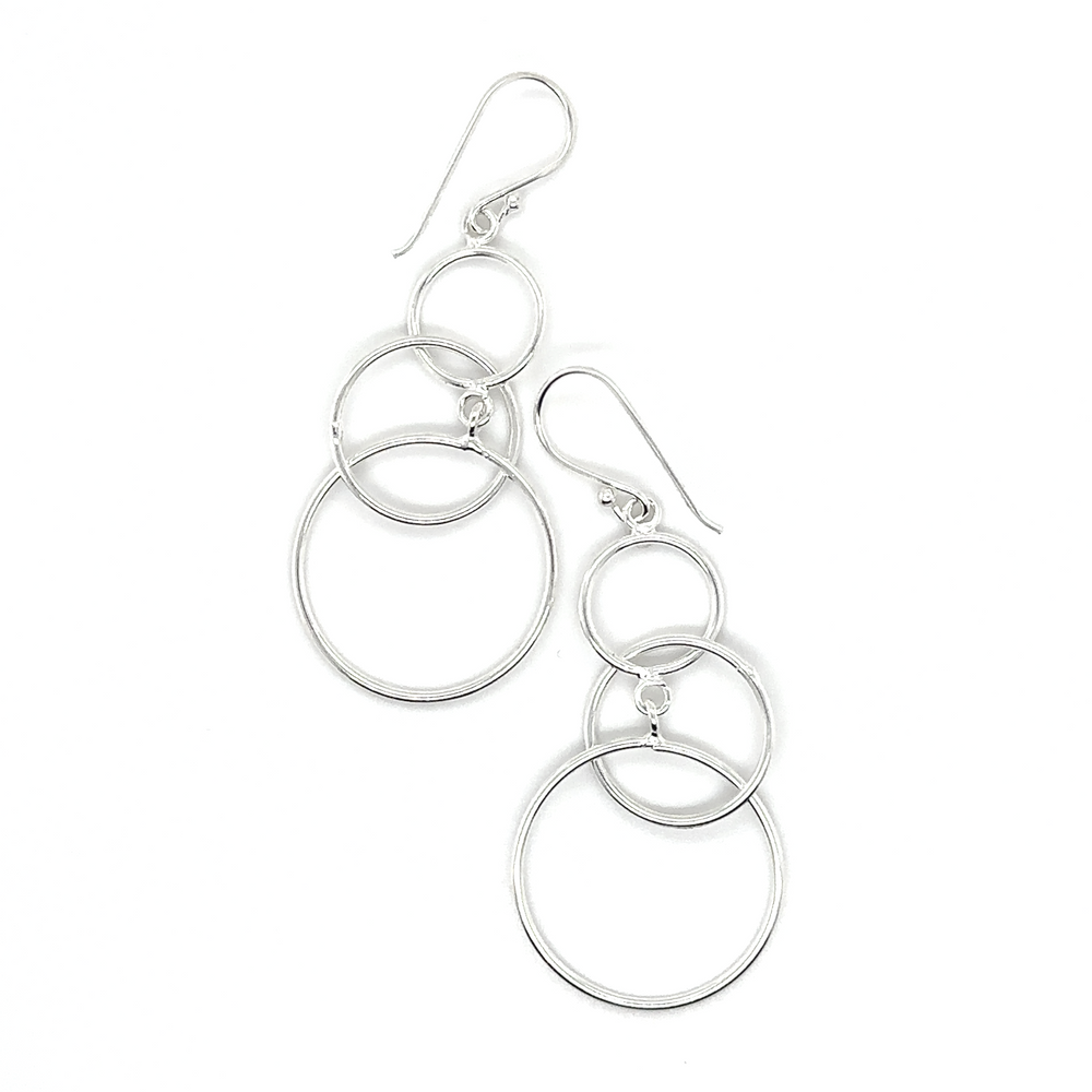 
                  
                    Interlocked Circles Earrings
                  
                