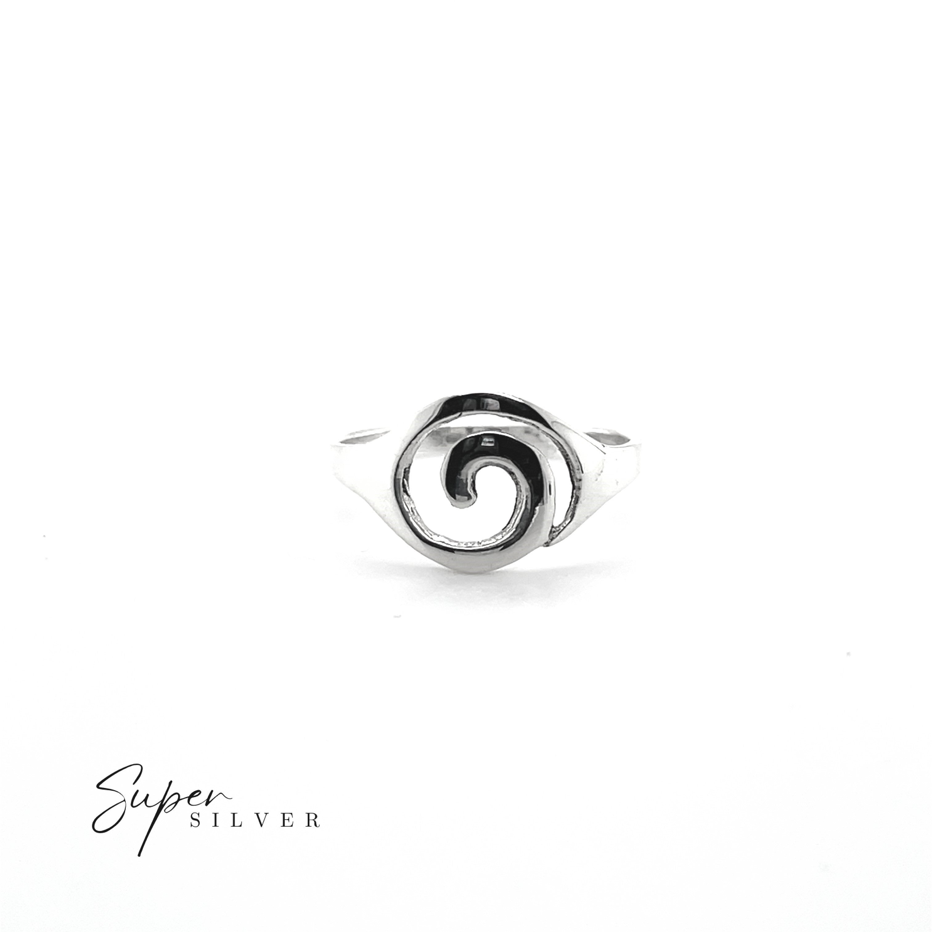 Whirlwind Spiral Ring