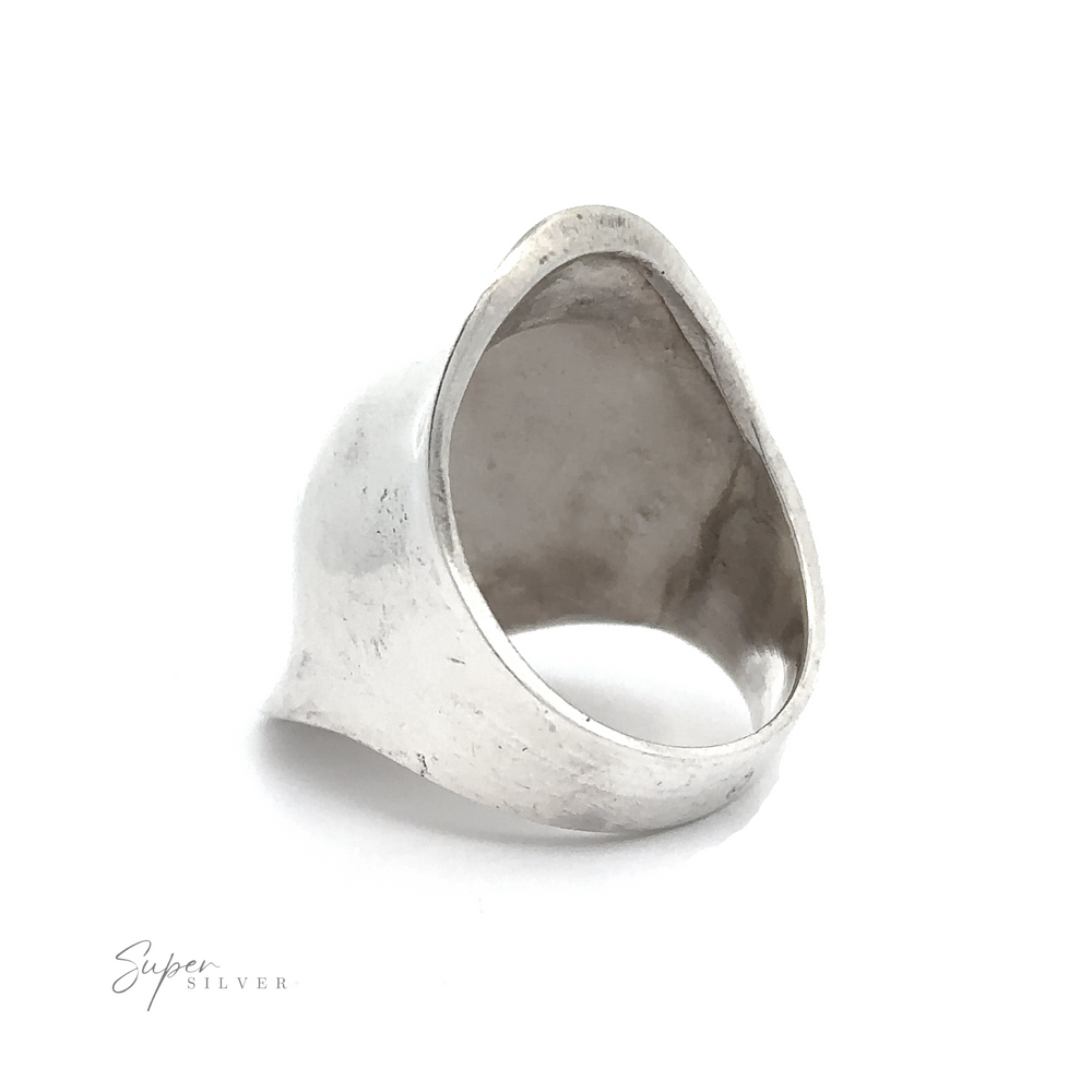 
                  
                    An Unfinished Domed Ring *Final Sale* with a white background.
                  
                
