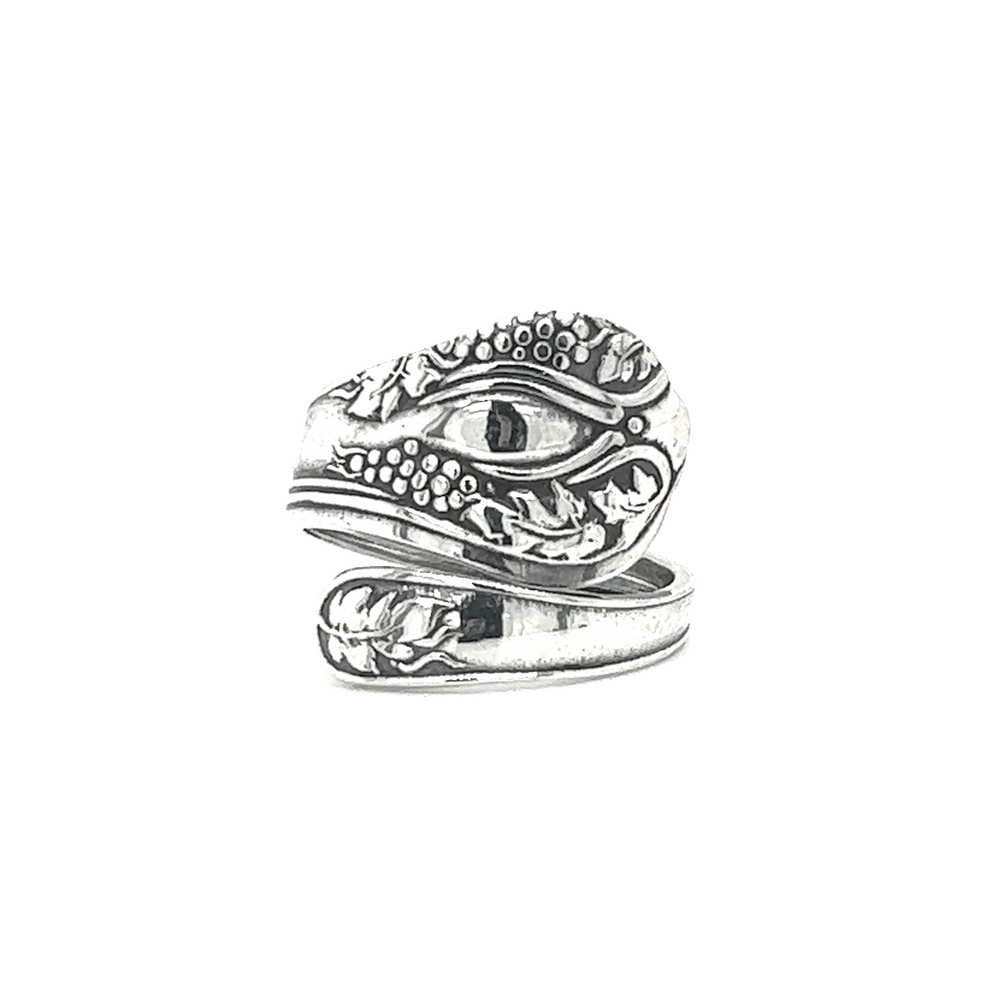 
                  
                    A Timeless Spoon Ring with an eye on it, exuding old-world romance.
                  
                