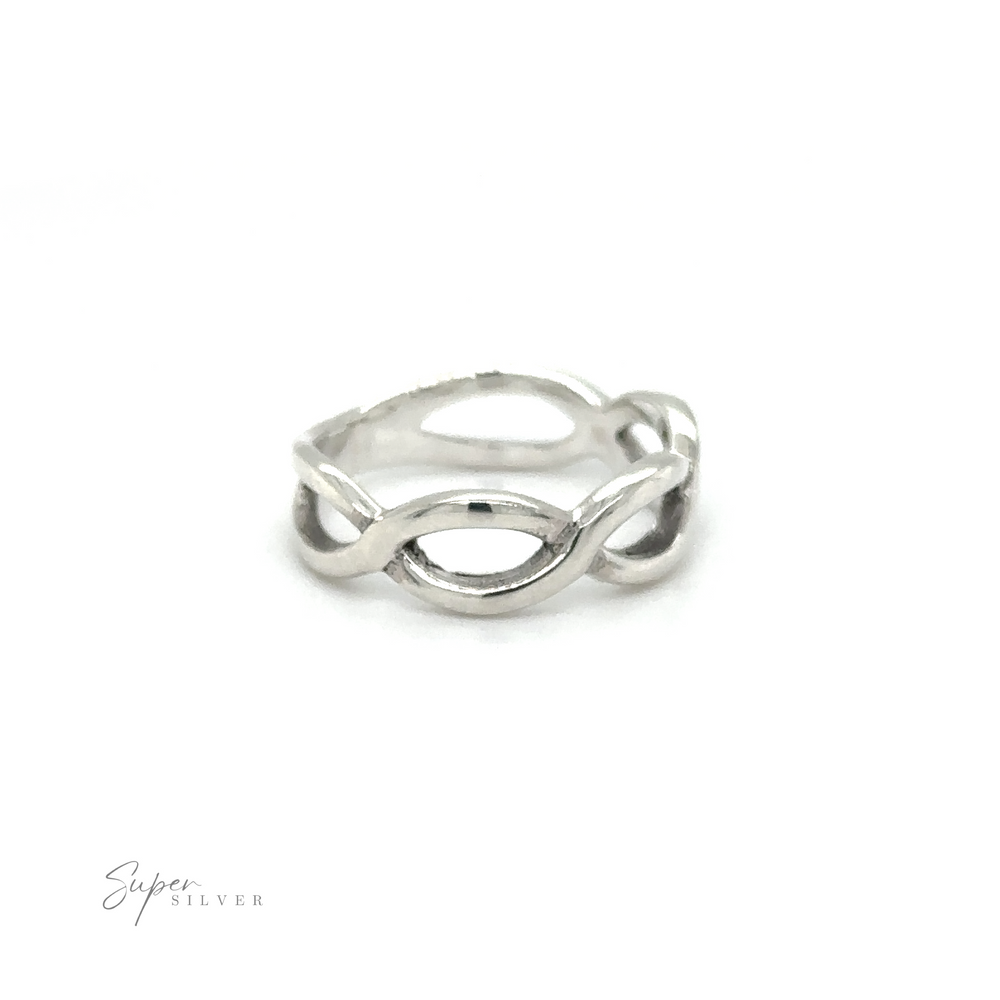 
                  
                    A timeless elegance represented by the Twisted Silver Band crafted from .925 Sterling Silver, placed on a pristine white background.
                  
                
